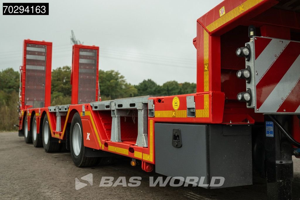 Tieflader of the type Sonstige K&auml;ssbohrer LB4E 4 axles Hydr. Ramps 620cm-Extendable Lift+ 2x Steering Axle, Neumaschine in Veghel (Picture 11)