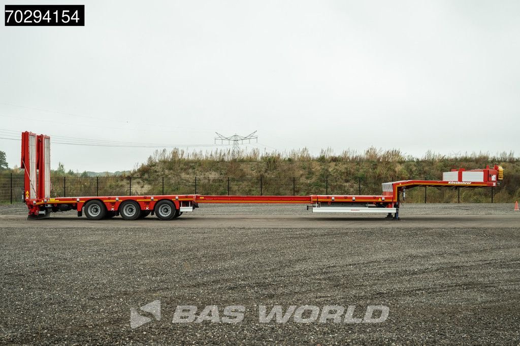 Tieflader des Typs Sonstige K&auml;ssbohrer NEW! Hydraulic Bed 450cm Extendable Lift+Steering Axle, Neumaschine in Veghel (Bild 8)