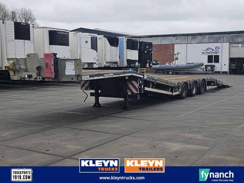Sonstige MAXTRAILER MAX 100 Hydr floor&ramps, Gebrauchtmaschine, Rok výroby: 2017 (Obrázek 1) Tieflader typu Sonstige MAXTRAILER MAX 100 Hydr floor&ramps, Gebrauchtmaschine v Vuren (Obrázek 1)
