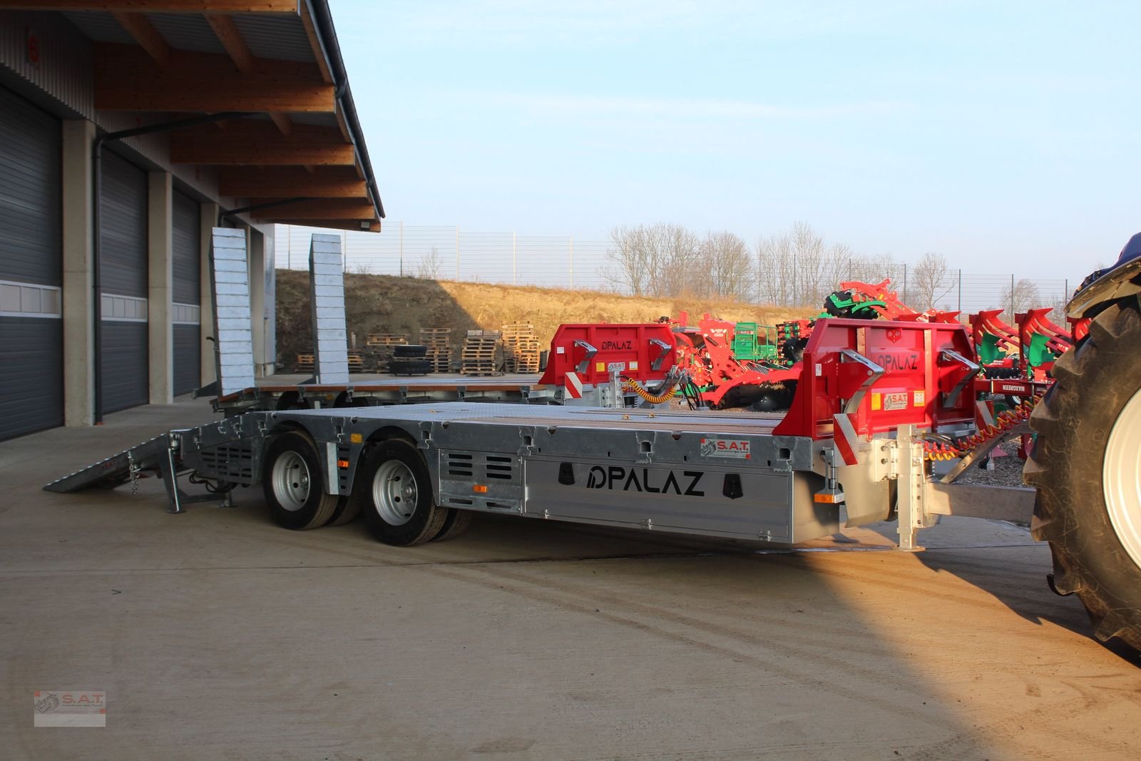 Tieflader tip Sonstige Palaz Tieflader 19to Tandem verzinkt, Neumaschine in Eberschwang (Poză 3)