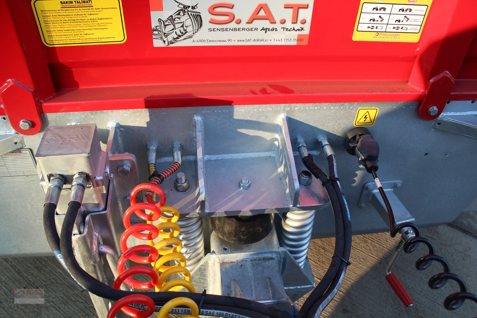 Tieflader tip Sonstige Palaz Tieflader 19to Tandem verzinkt, Neumaschine in Eberschwang (Poză 13)