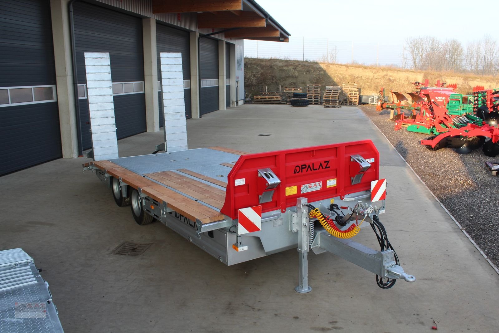 Tieflader tip Sonstige Palaz Tieflader 19to Tandem verzinkt, Neumaschine in Eberschwang (Poză 1)