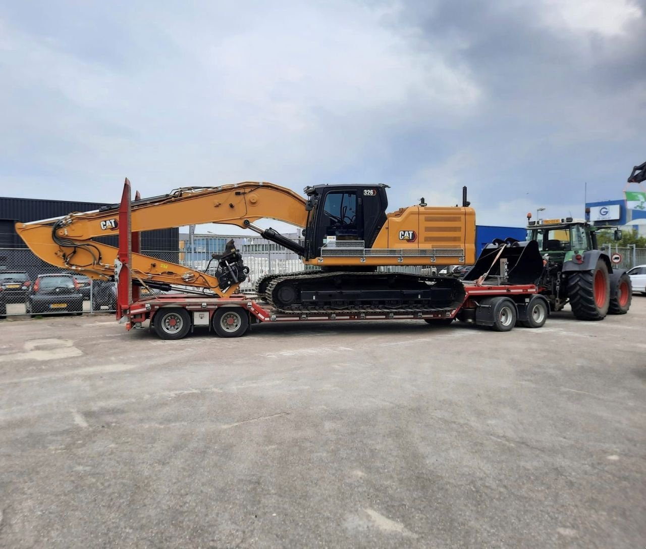 Tieflader des Typs Sonstige Twente Trailer Kuip Dieplader, Neumaschine in Geesteren (Bild 3)