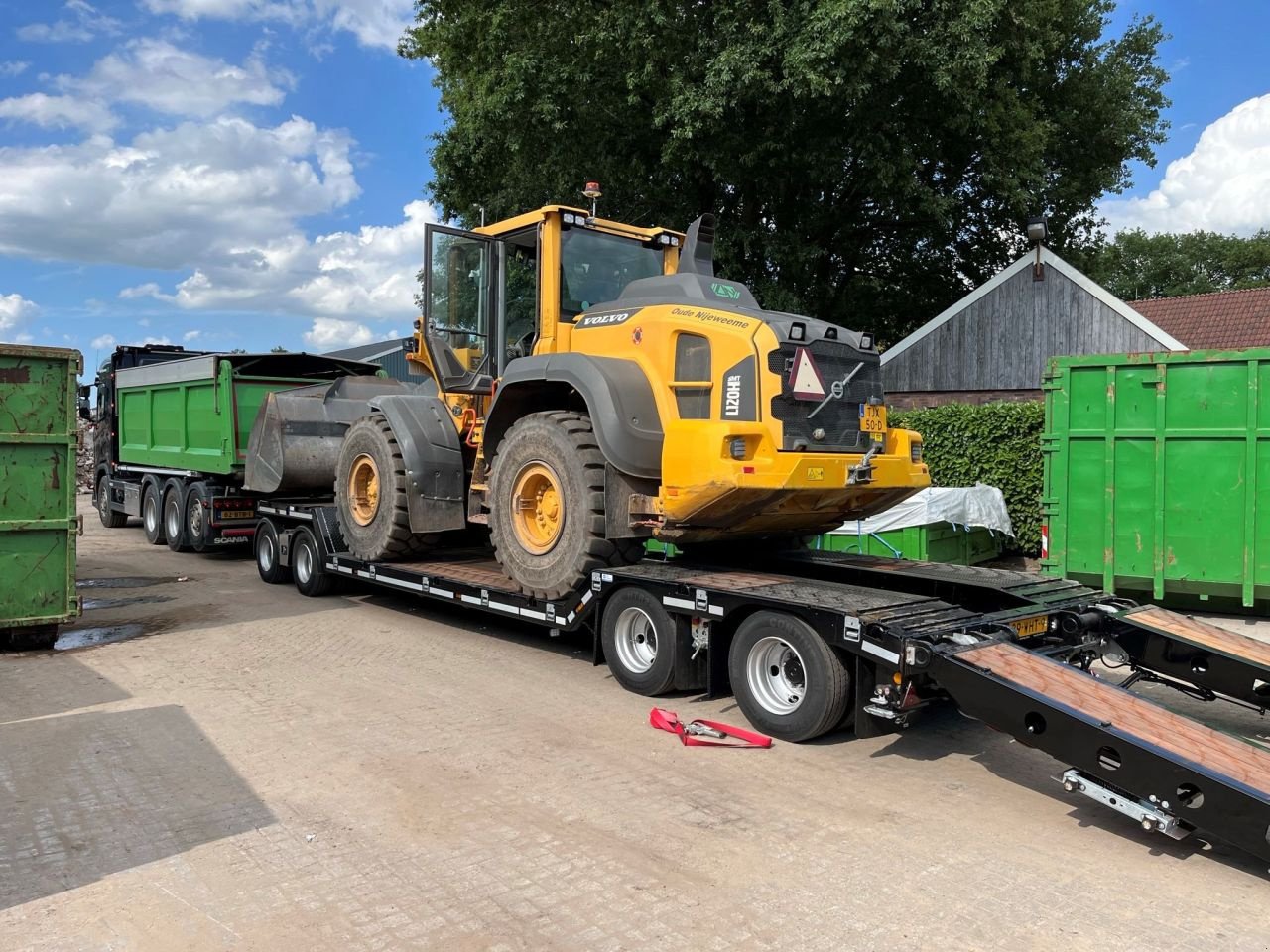 Tieflader des Typs Sonstige Twente Trailer Kuip Dieplader, Neumaschine in Geesteren (Bild 4)