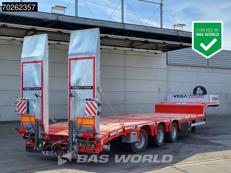 Tieflader Türe ait Sonstige Vega Lowbed 2 axles NEW Hydr. Ramps. Lift+Steering Axle, Neumaschine içinde Veghel (resim 1)