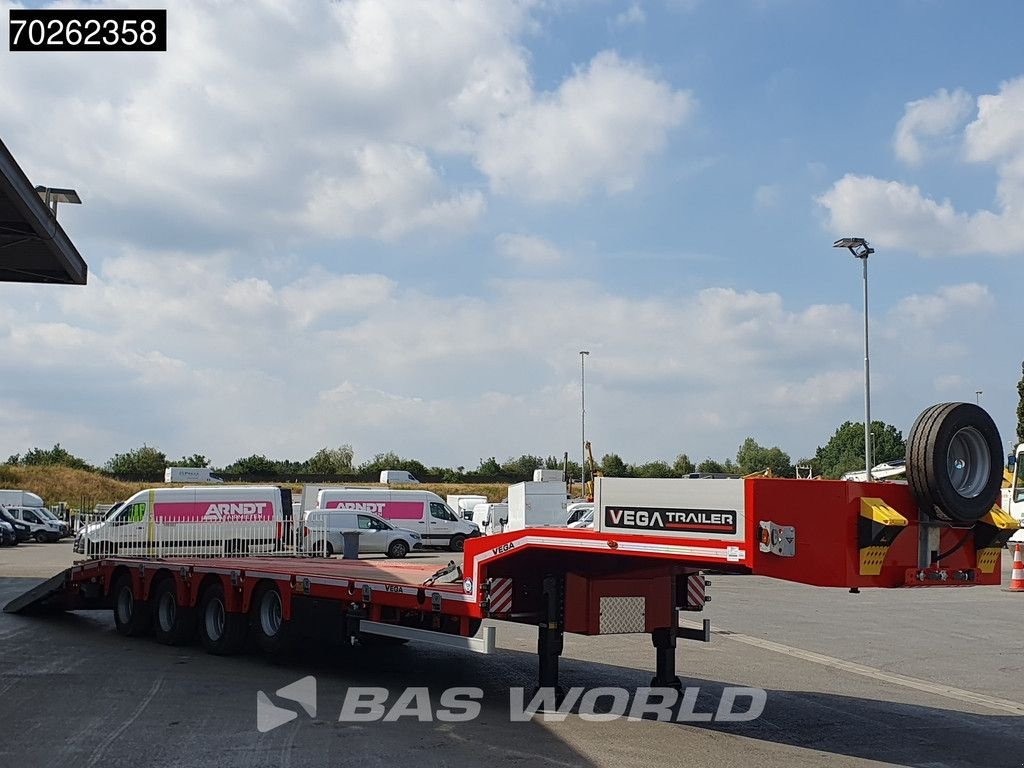 Tieflader des Typs Sonstige Vega STANDARD LOWBED 2 axles Lift + 2xLenkachse Hydraulic Ramps, Neumaschine in Veghel (Bild 11)
