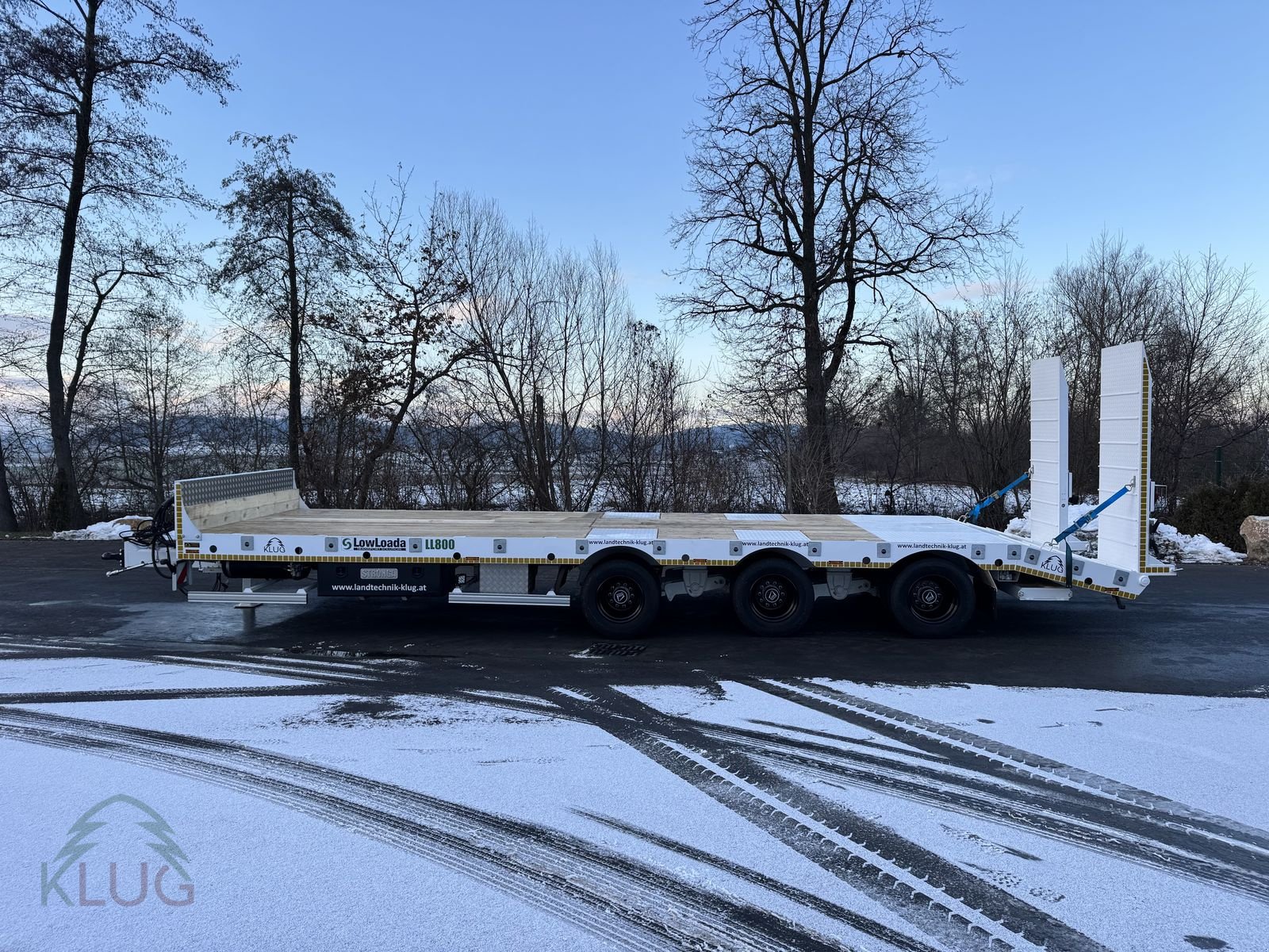 Tieflader za tip Stronga LL800 LowLoada Tridem, Neumaschine u Pirching am Traubenberg (Slika 25)