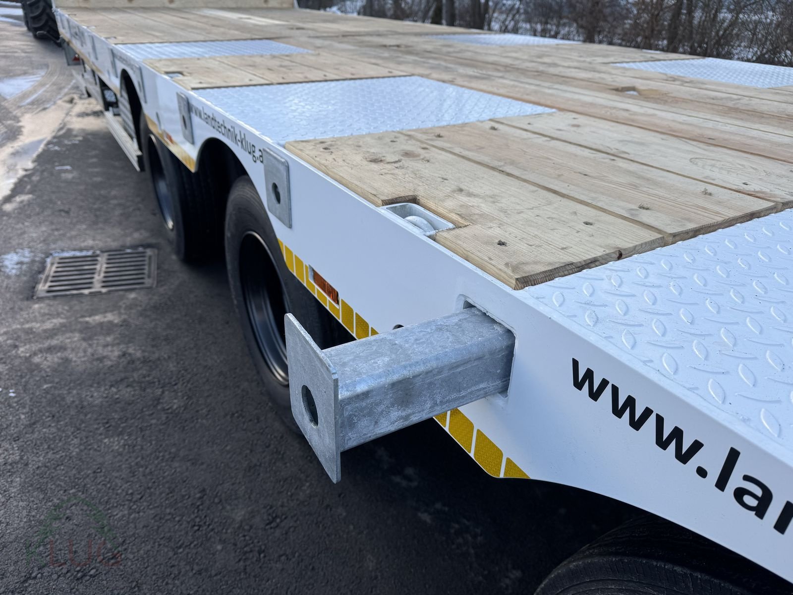 Tieflader za tip Stronga LL800 LowLoada Tridem, Neumaschine u Pirching am Traubenberg (Slika 9)