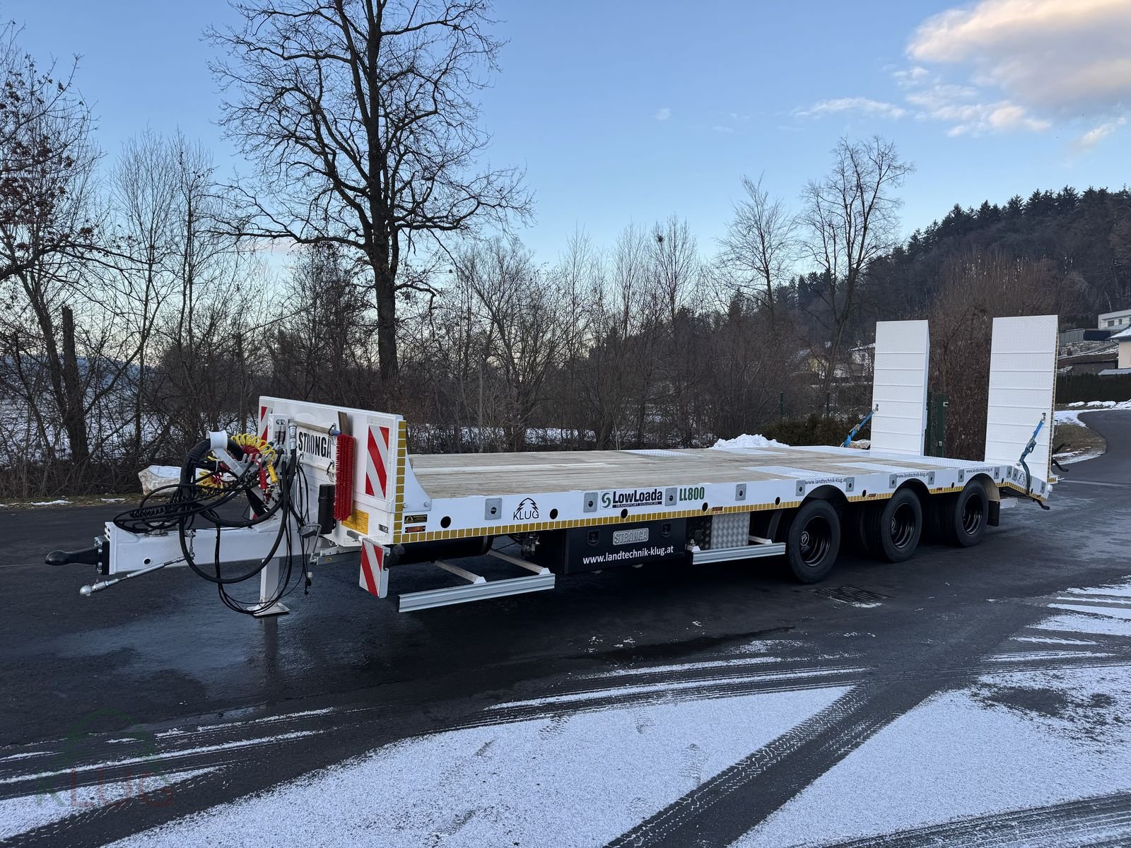 Tieflader za tip Stronga LL800 LowLoada Tridem, Neumaschine u Pirching am Traubenberg (Slika 24)