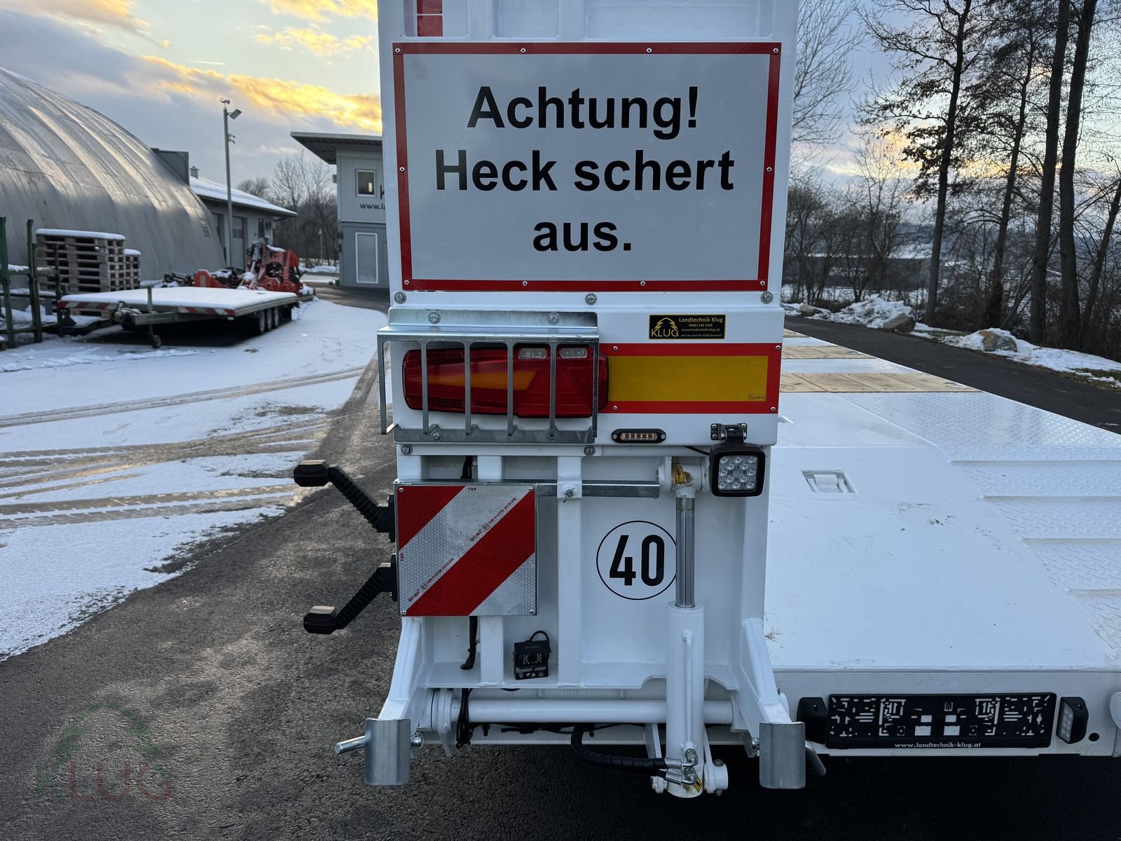 Tieflader za tip Stronga LL800 LowLoada Tridem, Neumaschine u Pirching am Traubenberg (Slika 11)