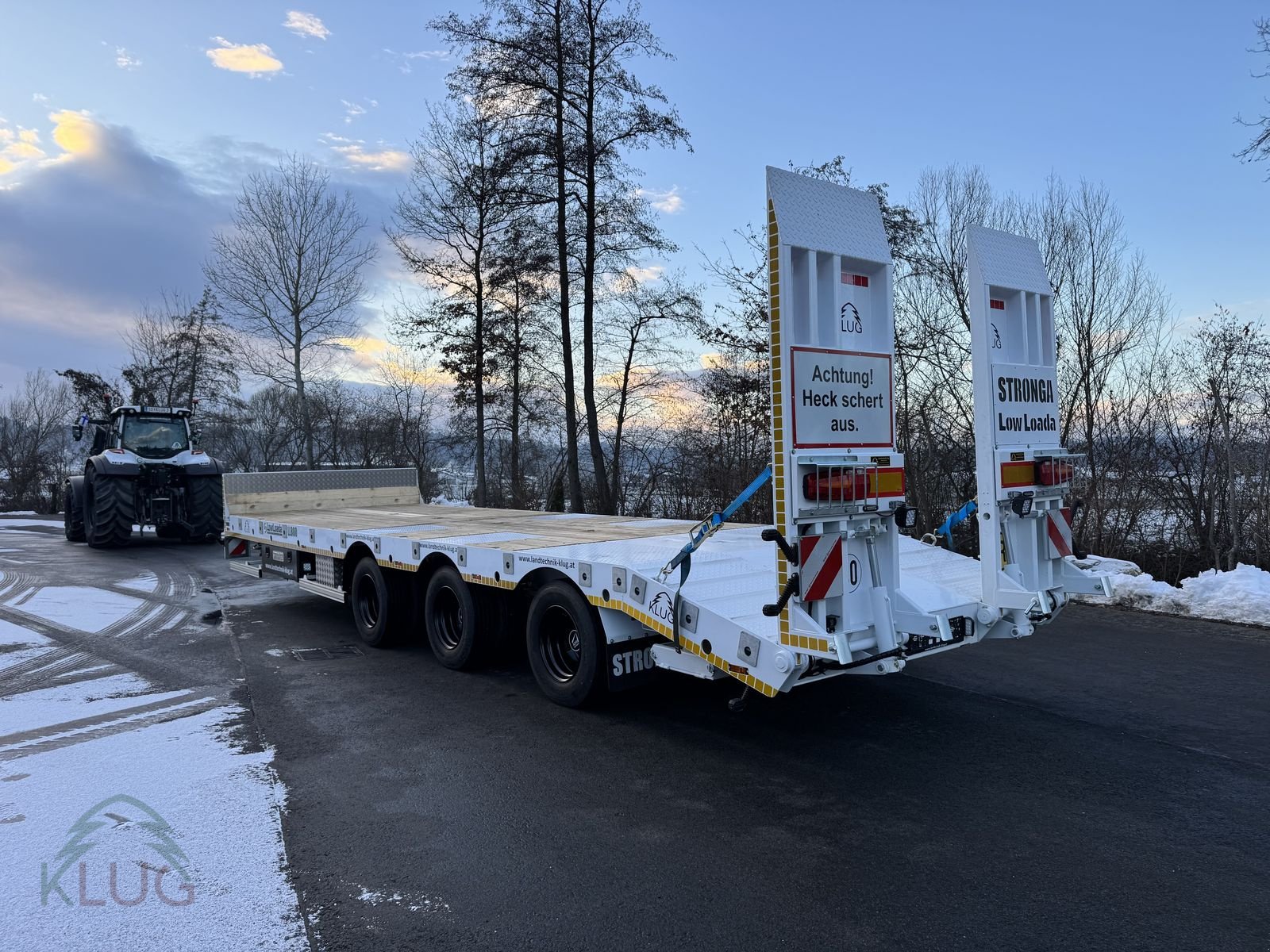 Tieflader za tip Stronga LL800 LowLoada Tridem, Neumaschine u Pirching am Traubenberg (Slika 27)