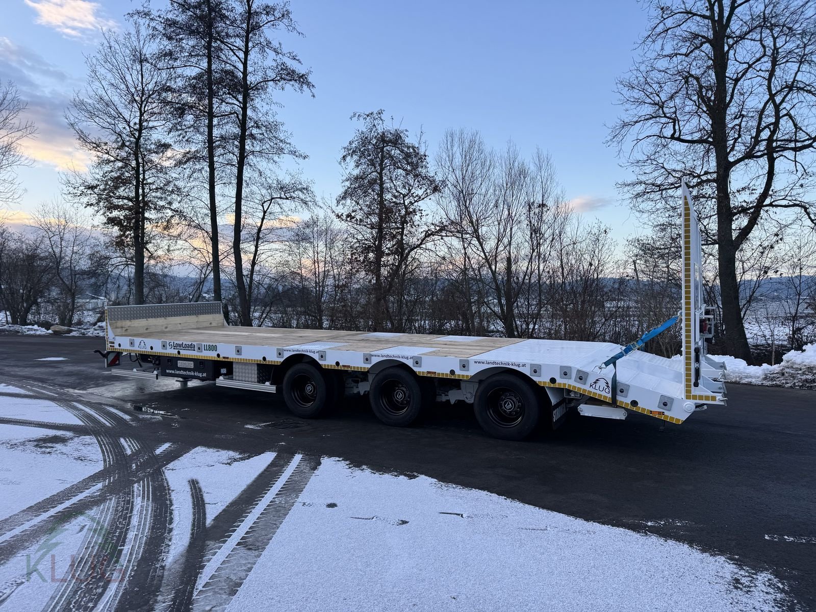 Tieflader za tip Stronga LL800 LowLoada Tridem, Neumaschine u Pirching am Traubenberg (Slika 26)