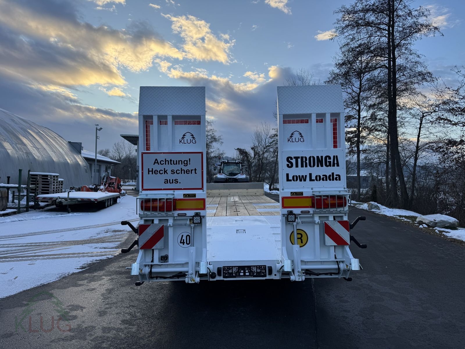 Tieflader za tip Stronga LL800 LowLoada Tridem, Neumaschine u Pirching am Traubenberg (Slika 29)