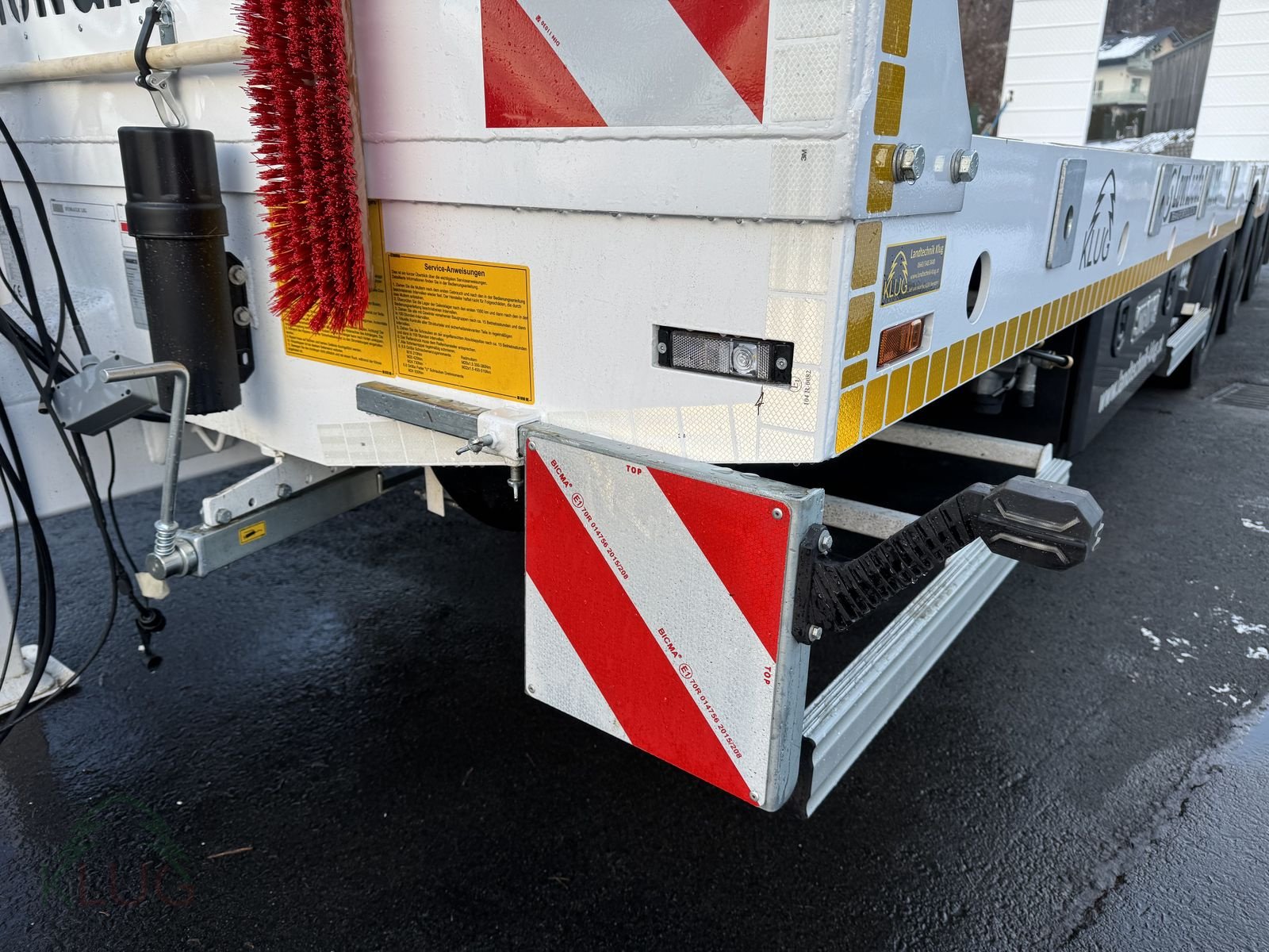 Tieflader za tip Stronga LL800 LowLoada Tridem, Neumaschine u Pirching am Traubenberg (Slika 5)