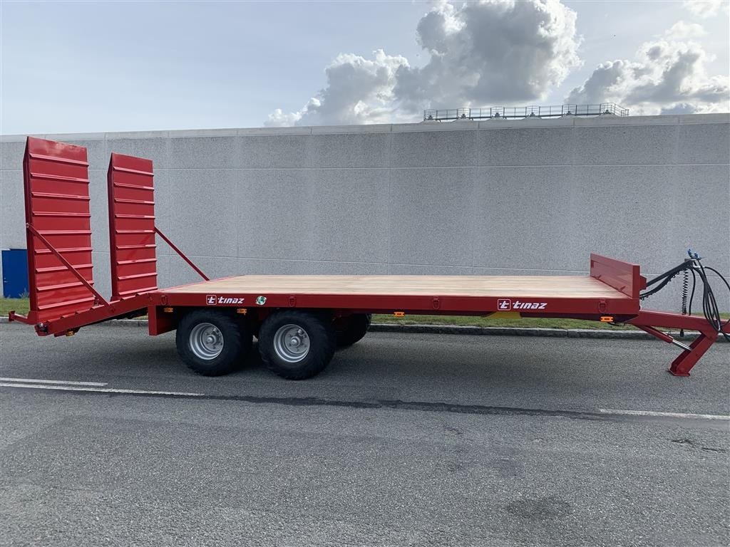 Tieflader des Typs Tinaz 12 tons maskintrailer med hydrauliske bredde ramper, Gebrauchtmaschine in Ringe (Bild 5)