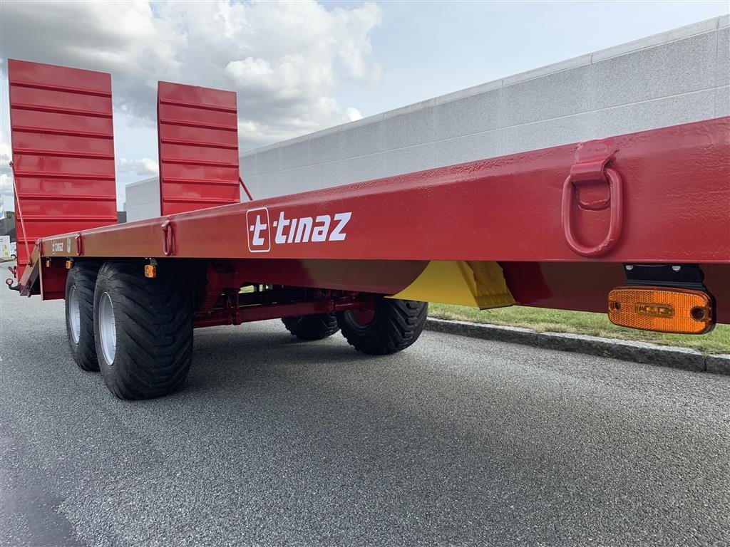 Tieflader del tipo Tinaz 12 tons maskintrailer med hydrauliske bredde ramper, Gebrauchtmaschine en Ringe (Imagen 4)