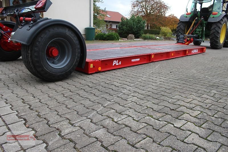 Tieflader a típus Unia PL6 Plattform-Tieflader 7,2 to, Neumaschine ekkor: Ostheim/Rhön (Kép 1)