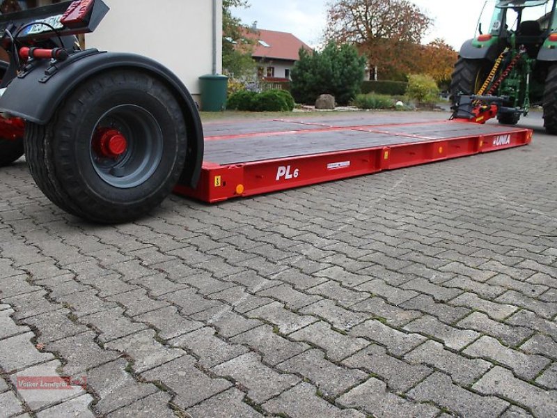 Tieflader a típus Unia PL6 Plattform-Tieflader 7,2 to, Neumaschine ekkor: Ostheim/Rhön