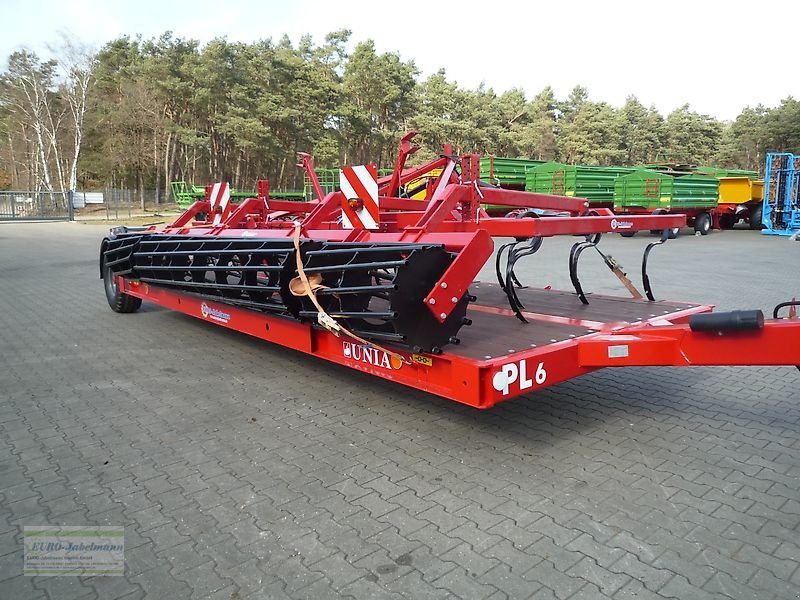 Tieflader za tip Unia Transportplattform / Tieflader PL-6, hydr. absenkbar, Lenkachse möglich, Neumaschine u Itterbeck (Slika 5)