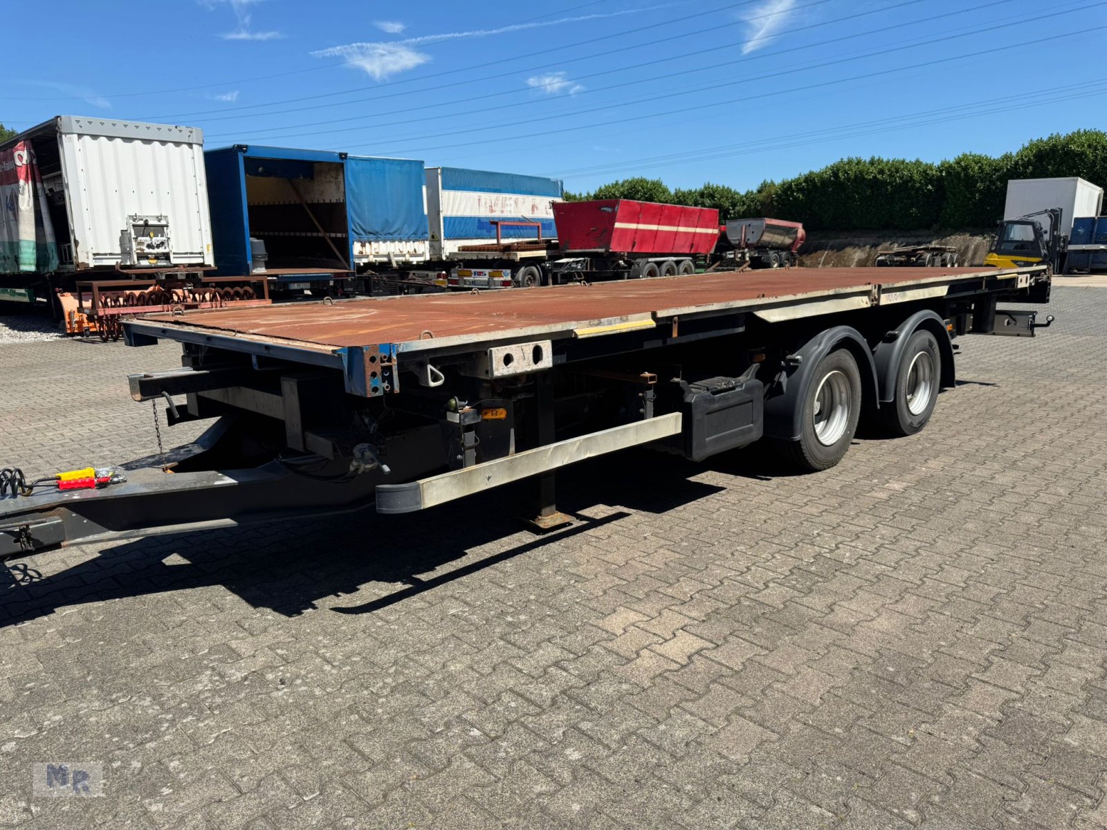 Tieflader tipa Wecon Tandem Tieflader mit Wechselaufbau Interne Nr. 5094, Gebrauchtmaschine u Greven (Slika 2)