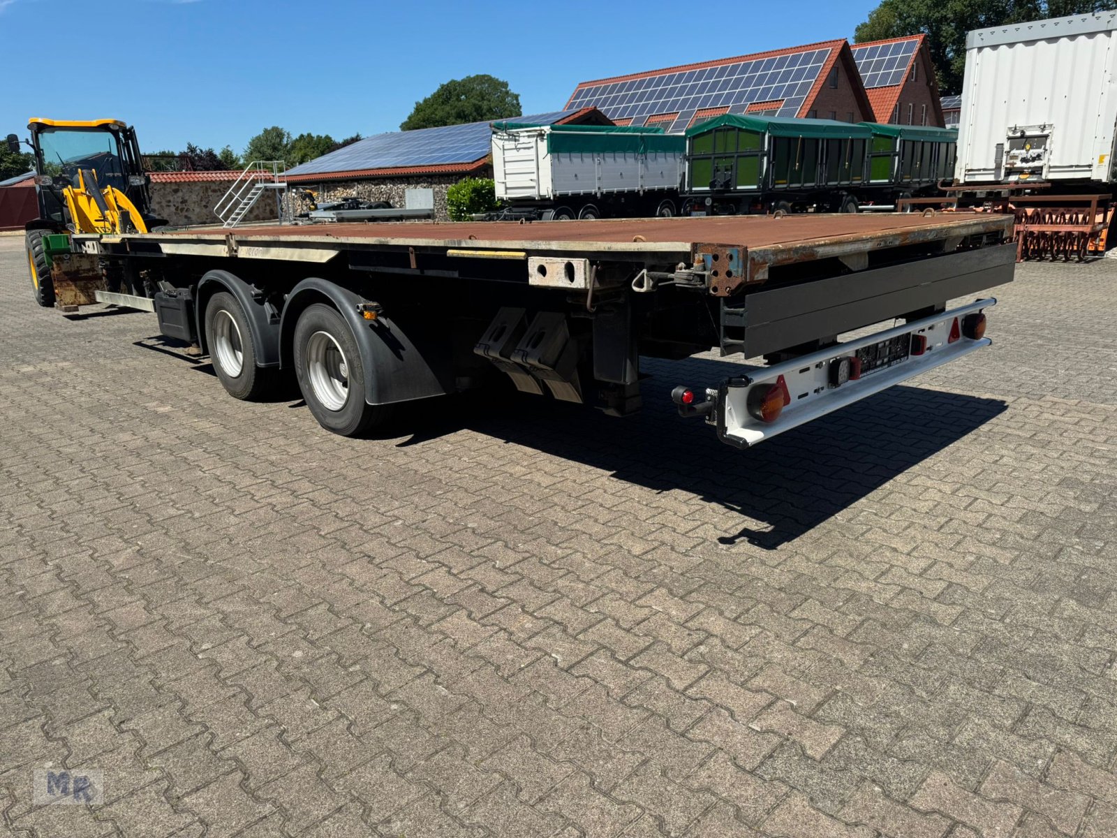 Tieflader za tip Wecon Tandem Tieflader mit Wechselaufbau Interne Nr. 5094, Gebrauchtmaschine u Greven (Slika 4)