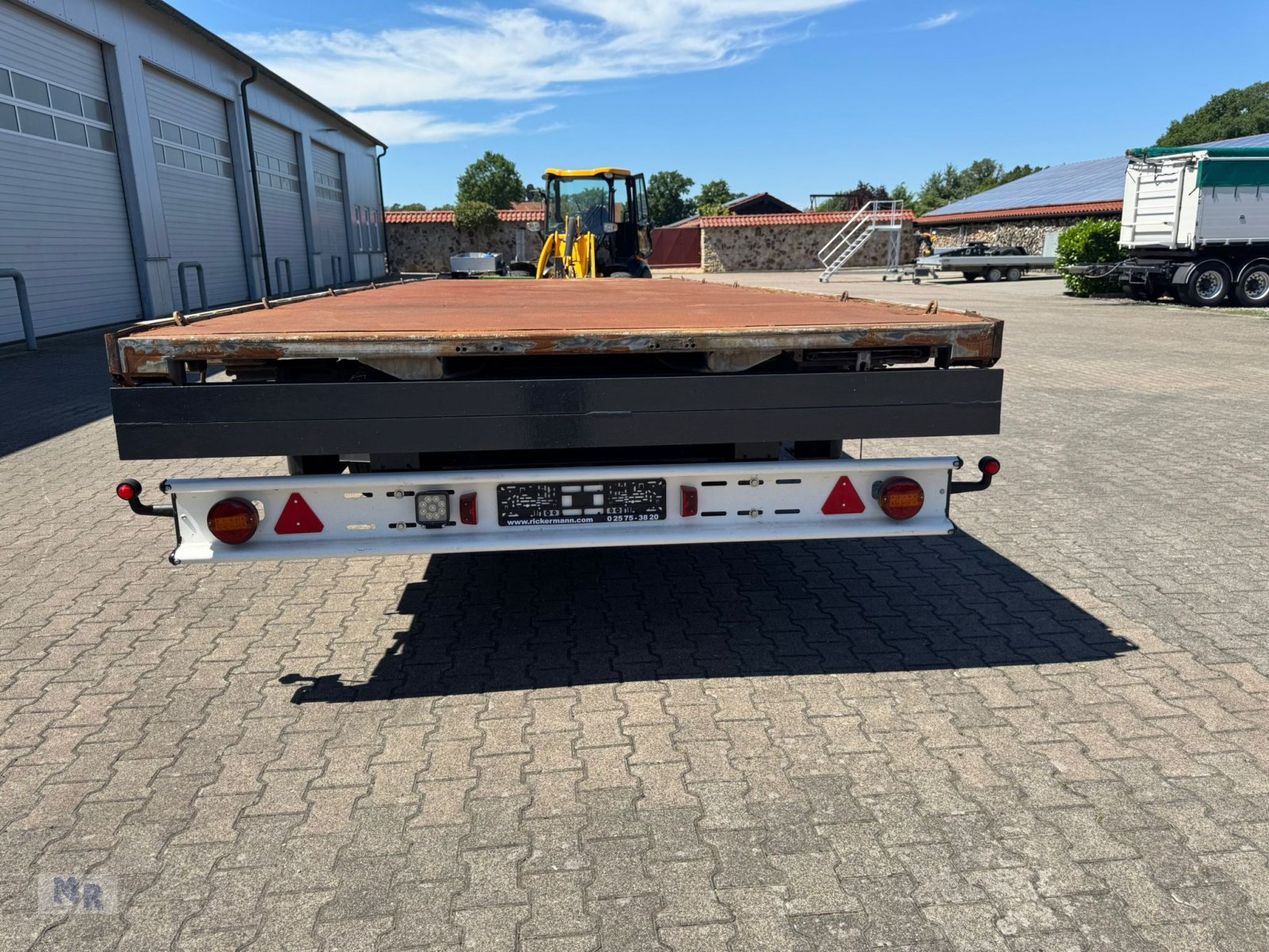 Tieflader za tip Wecon Tandem Tieflader mit Wechselaufbau Interne Nr. 5094, Gebrauchtmaschine u Greven (Slika 5)