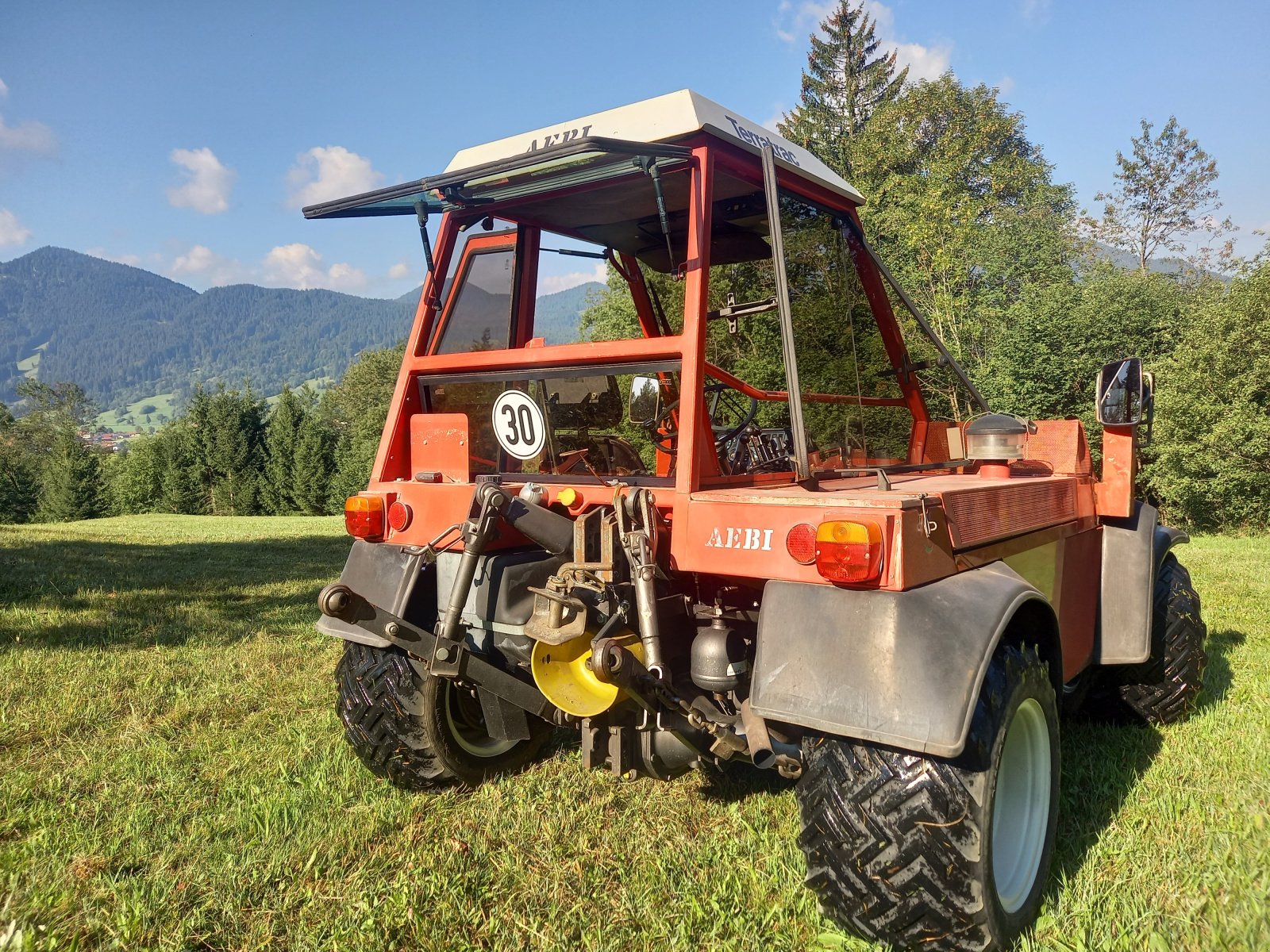 Traktor des Typs Aebi TT 80, Gebrauchtmaschine in Unterammergau (Bild 11)