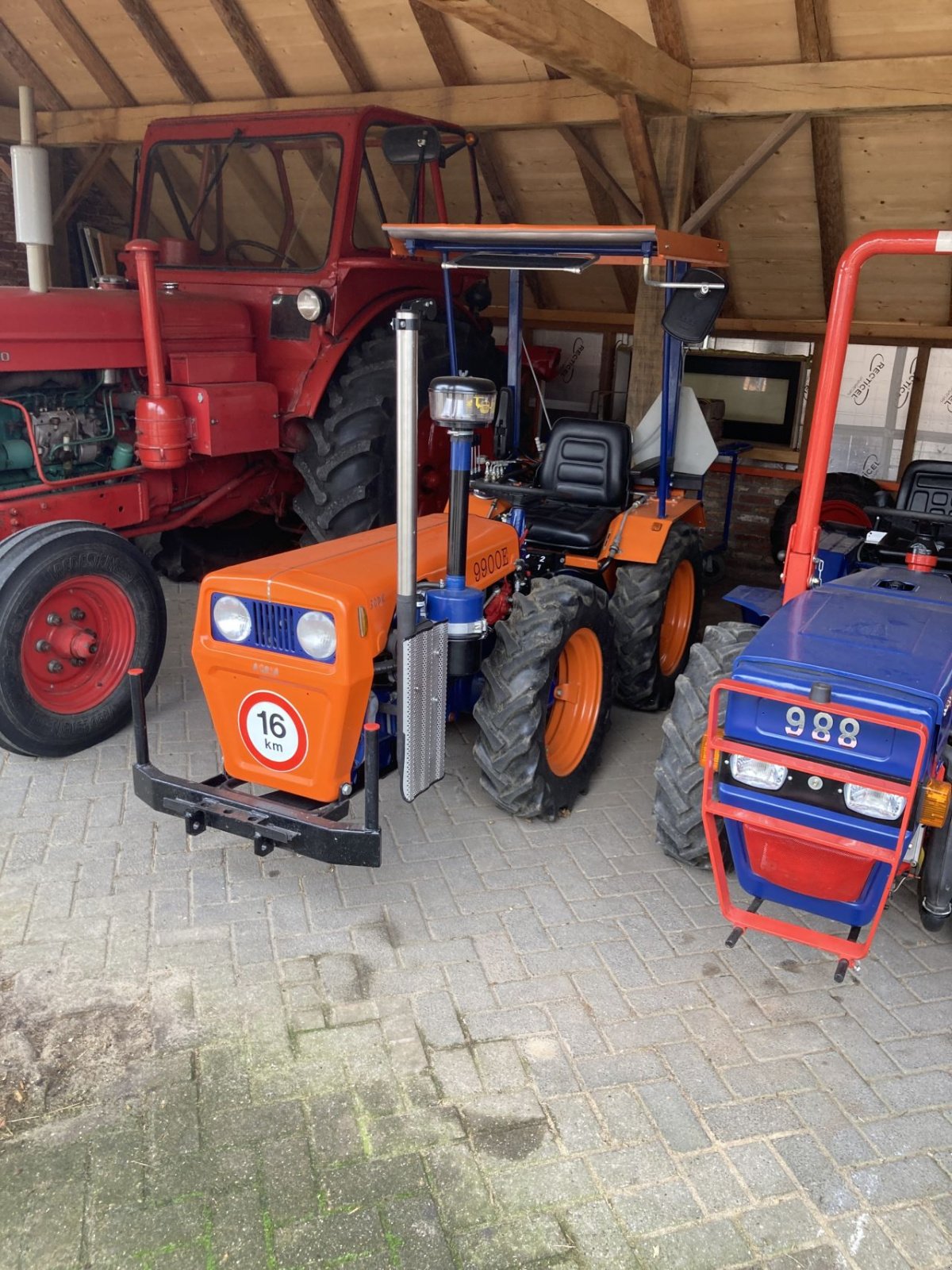 Traktor del tipo Agria 9900e, Gebrauchtmaschine en LEERSUM (Imagen 2)