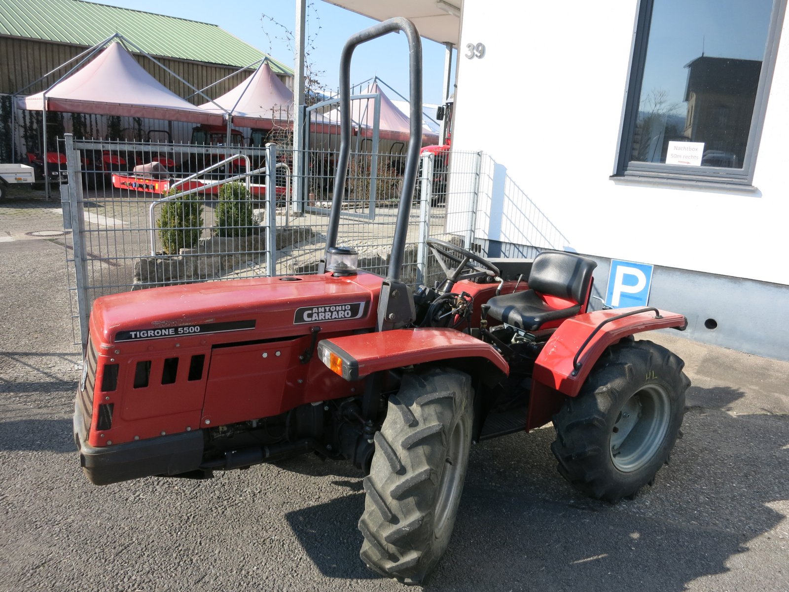 Traktor typu Antonio Carraro Tigrone 5500, Gebrauchtmaschine w Schorndorf (Zdjęcie 3)