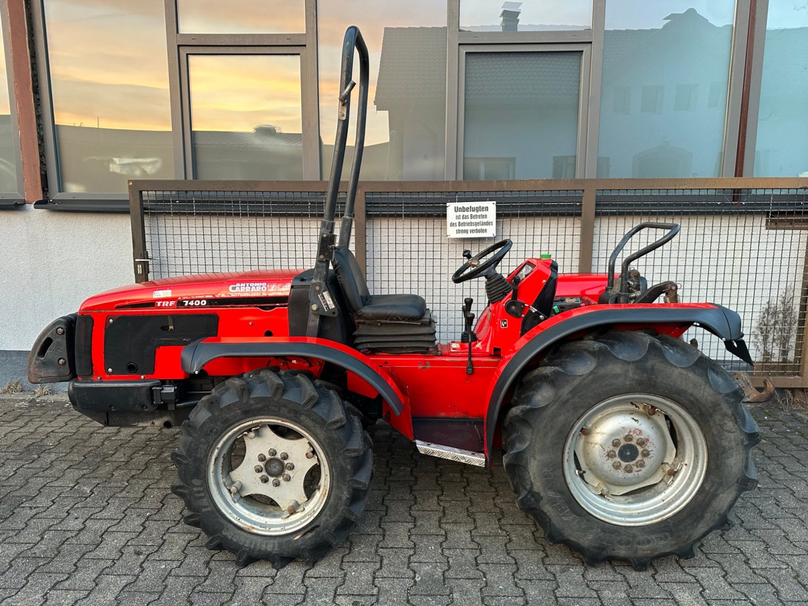 Traktor typu Antonio Carraro TRF 7400 Allrad Traktor Schlepper Wendesitz, Gebrauchtmaschine w Bühl (Zdjęcie 12)