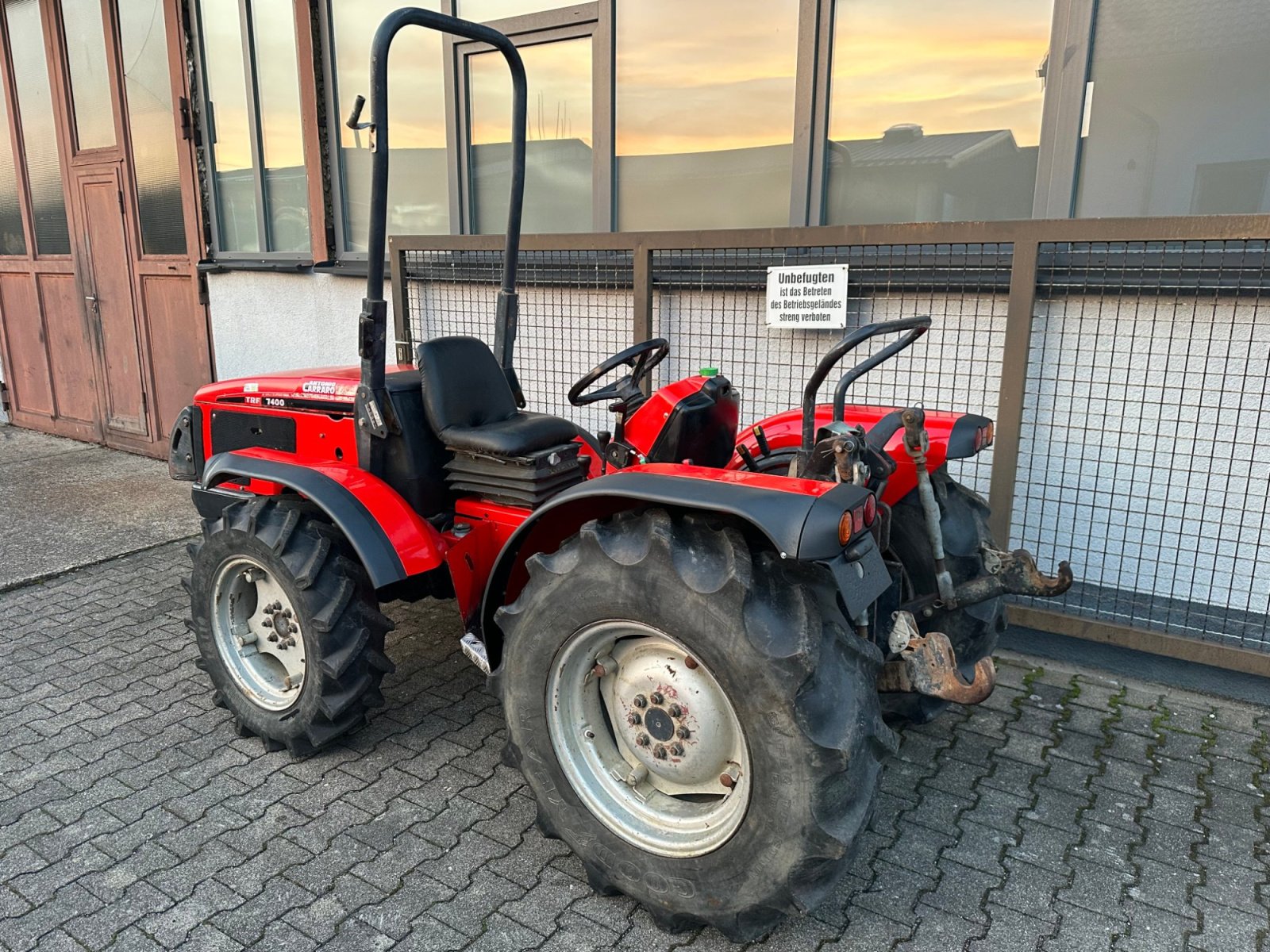 Traktor typu Antonio Carraro TRF 7400 Allrad Traktor Schlepper Wendesitz, Gebrauchtmaschine w Bühl (Zdjęcie 13)