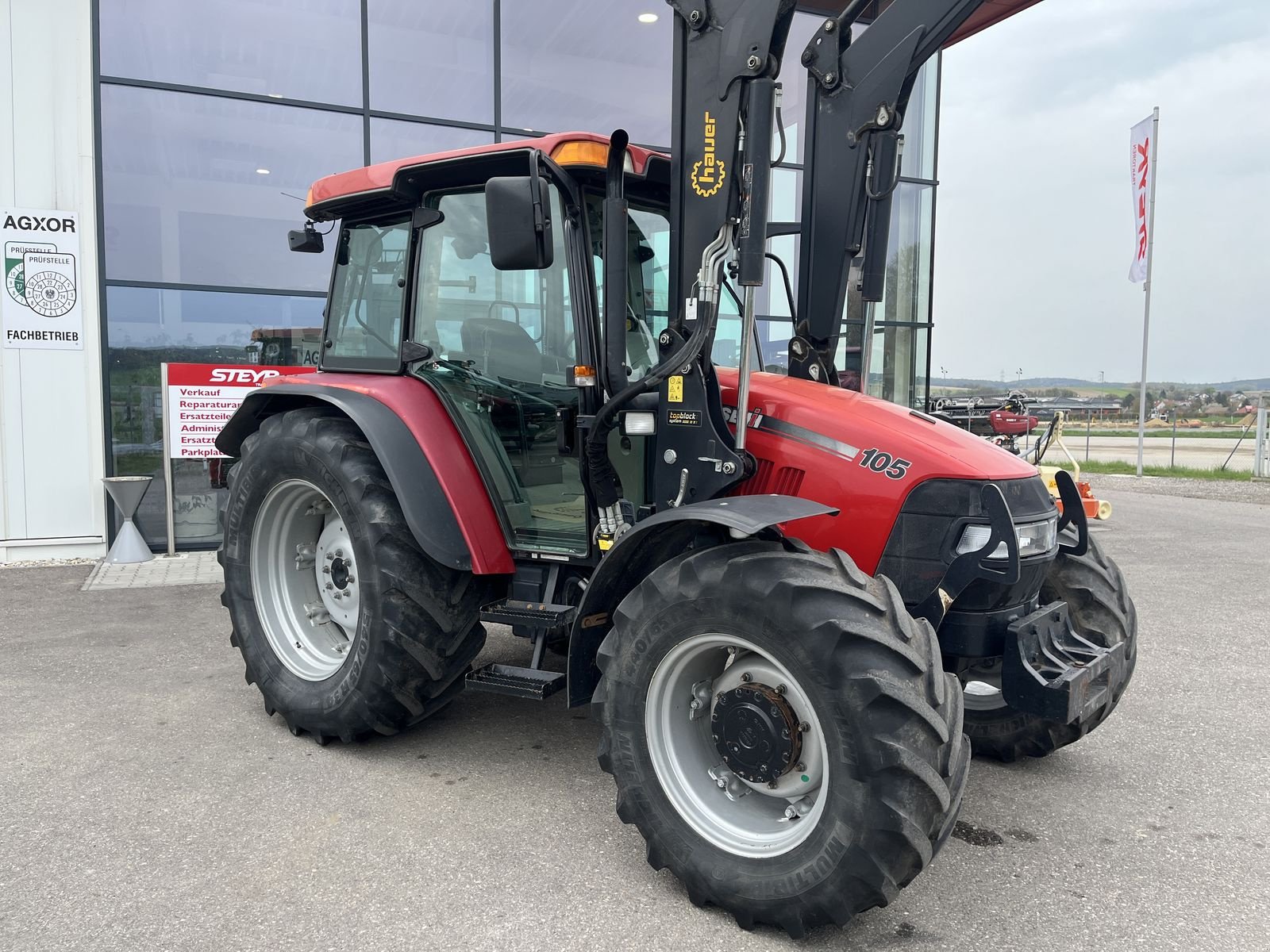 Traktor Türe ait Case IH 105 JXU, Gebrauchtmaschine içinde Harmannsdorf (resim 3)