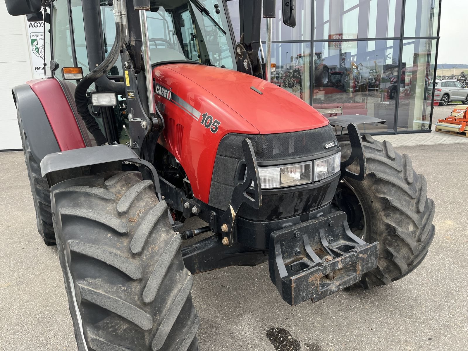 Traktor Türe ait Case IH 105 JXU, Gebrauchtmaschine içinde Harmannsdorf (resim 11)