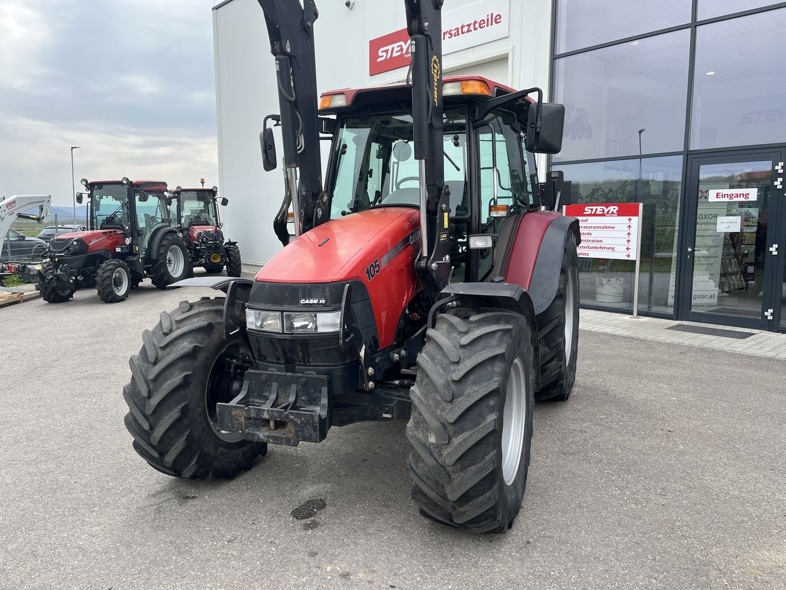 Traktor Türe ait Case IH 105 JXU, Gebrauchtmaschine içinde Harmannsdorf (resim 5)