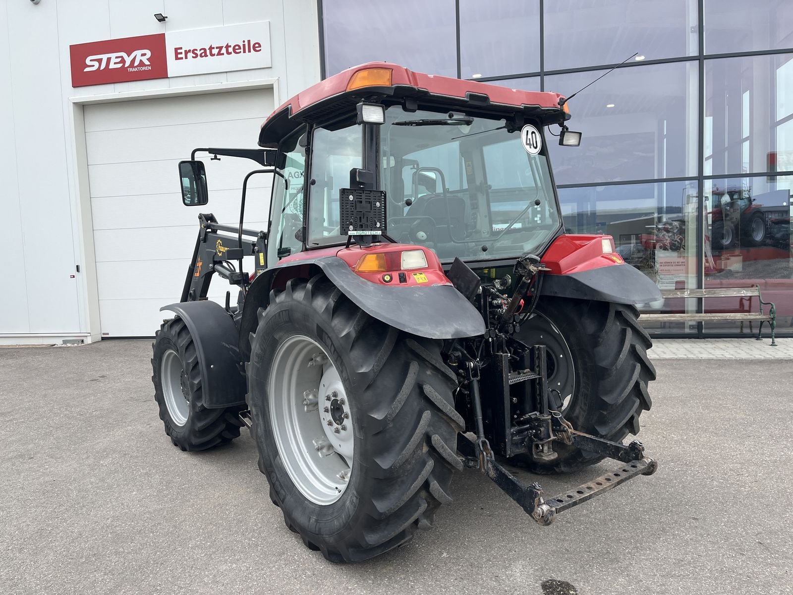 Traktor Türe ait Case IH 105 JXU, Gebrauchtmaschine içinde Harmannsdorf (resim 17)