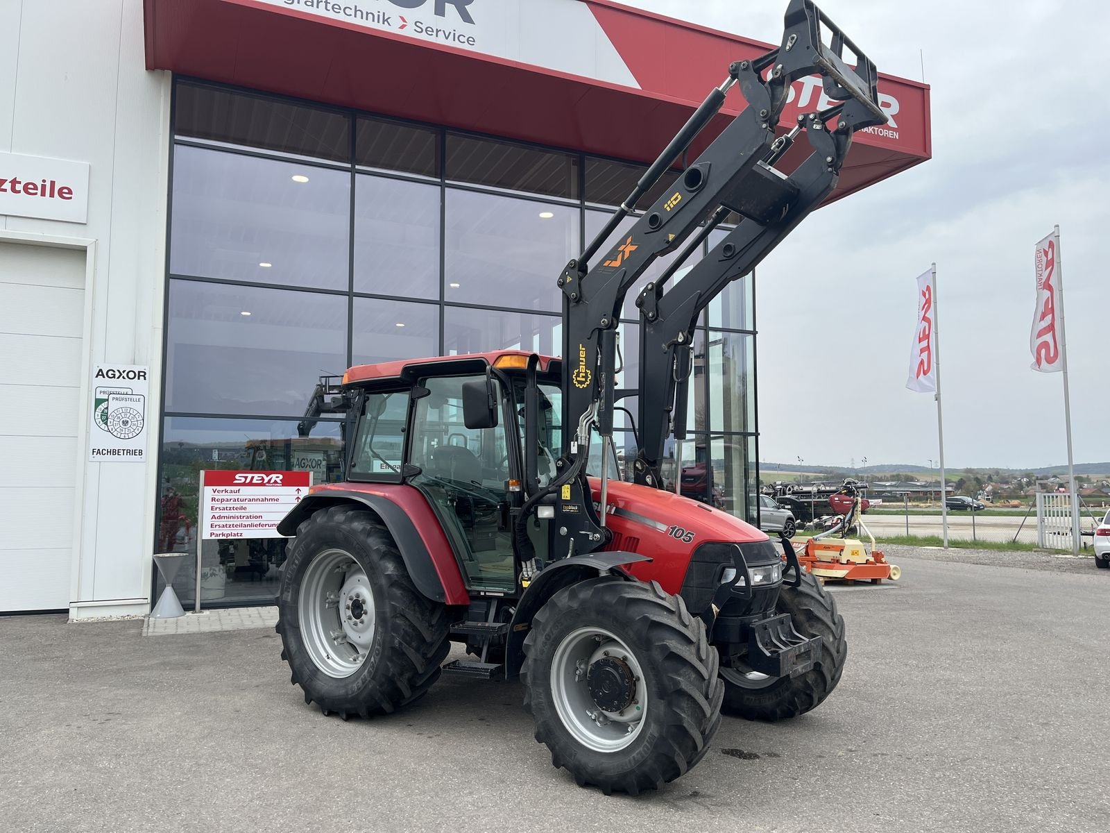 Traktor Türe ait Case IH 105 JXU, Gebrauchtmaschine içinde Harmannsdorf (resim 2)