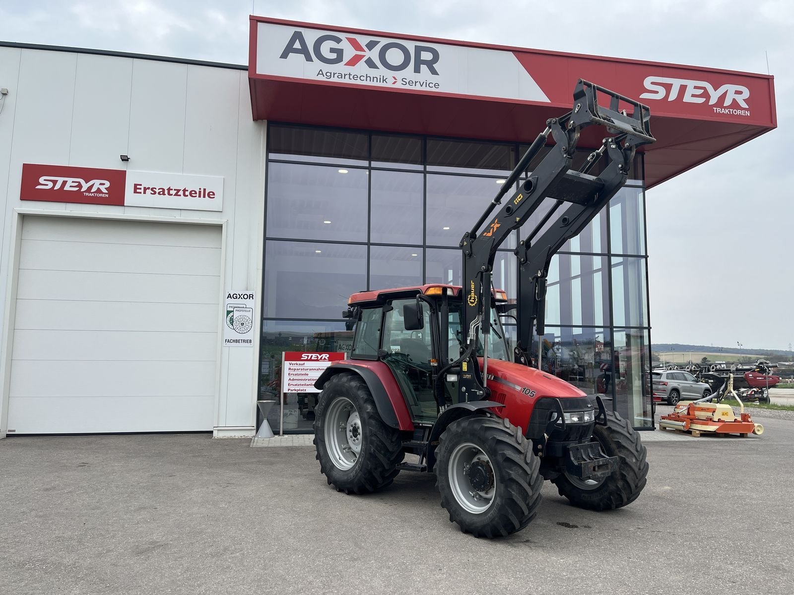 Traktor Türe ait Case IH 105 JXU, Gebrauchtmaschine içinde Harmannsdorf (resim 1)