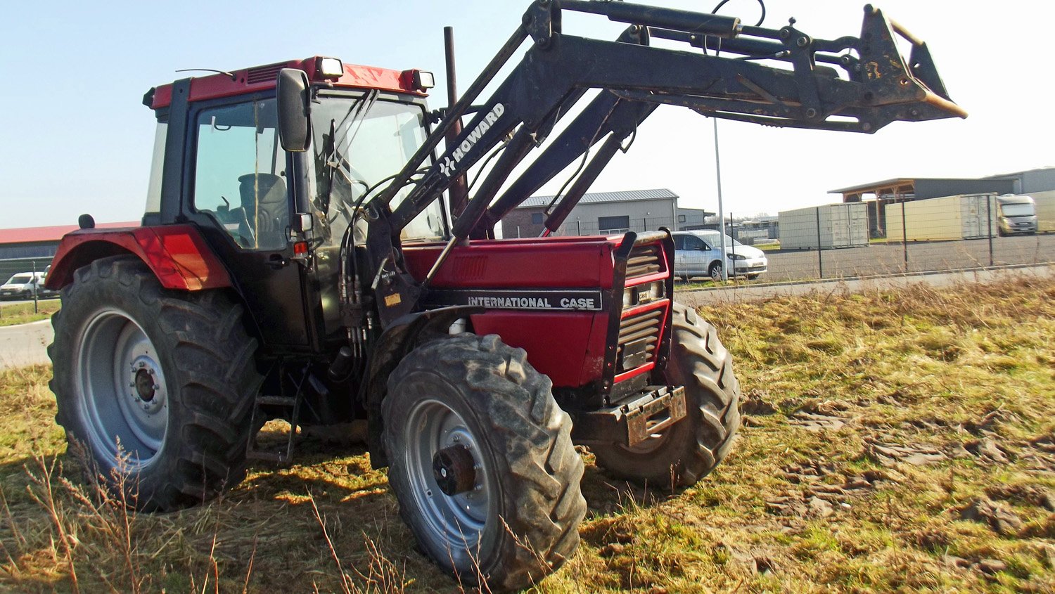 Traktor des Typs Case IH 1056 Frontlader+Druckluft, Gebrauchtmaschine in Mittelsdorf (Bild 1)