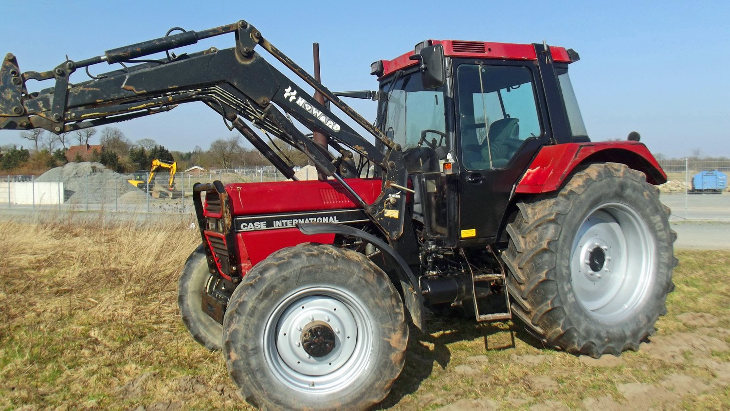 Traktor от тип Case IH 1056 Frontlader+Druckluft, Gebrauchtmaschine в Mittelsdorf (Снимка 1)