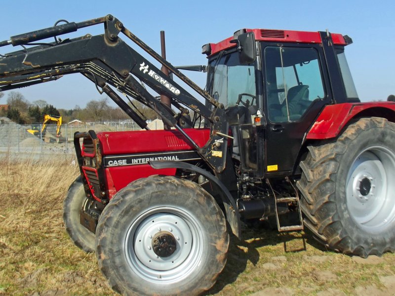 Traktor Türe ait Case IH 1056 Frontlader+Druckluft, Gebrauchtmaschine içinde Mittelsdorf (resim 1)
