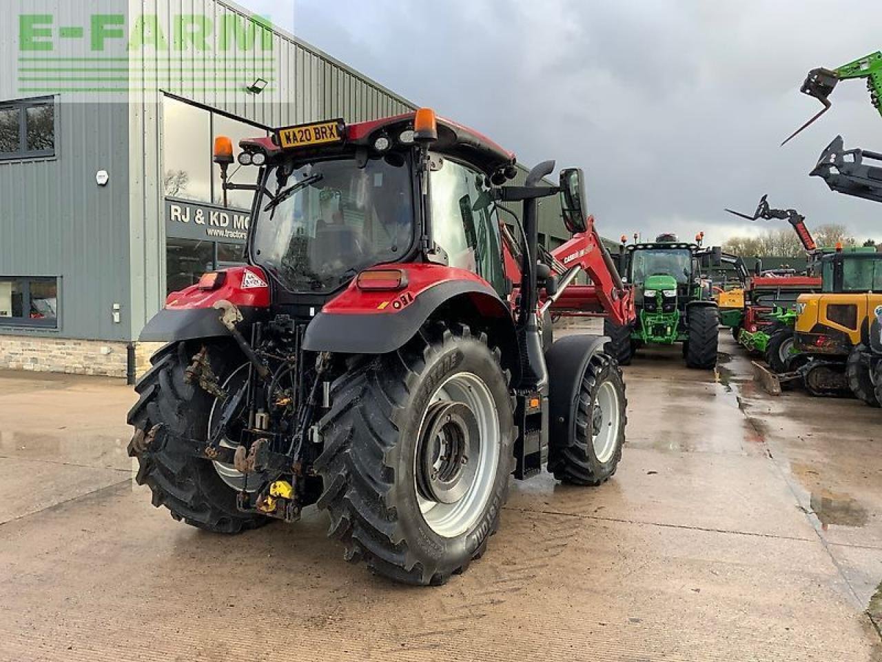 Traktor типа Case IH 125 maxxum multi controller tractor (st25514), Gebrauchtmaschine в SHAFTESBURY (Фотография 3)