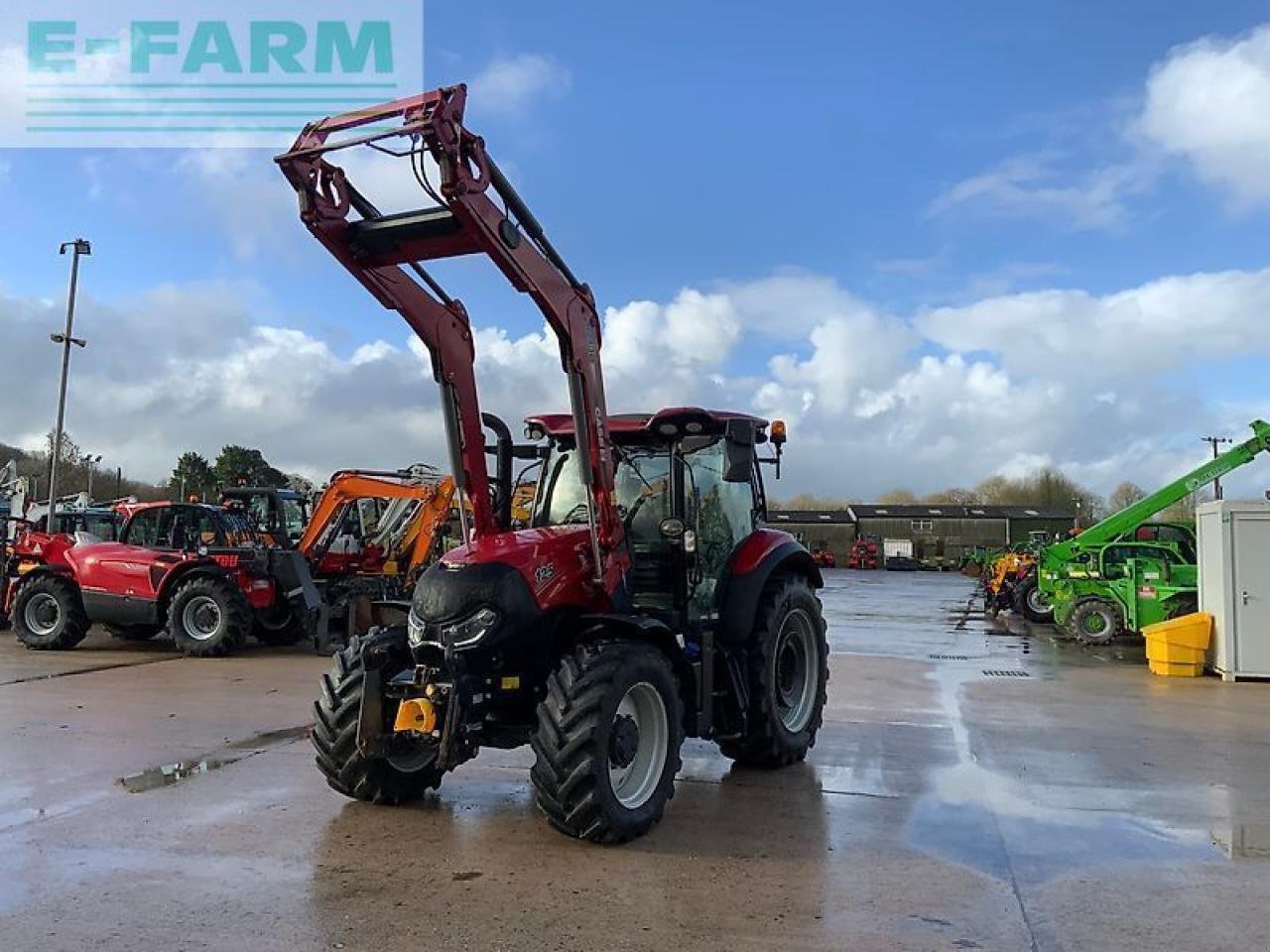 Traktor типа Case IH 125 maxxum multi controller tractor (st25514), Gebrauchtmaschine в SHAFTESBURY (Фотография 14)