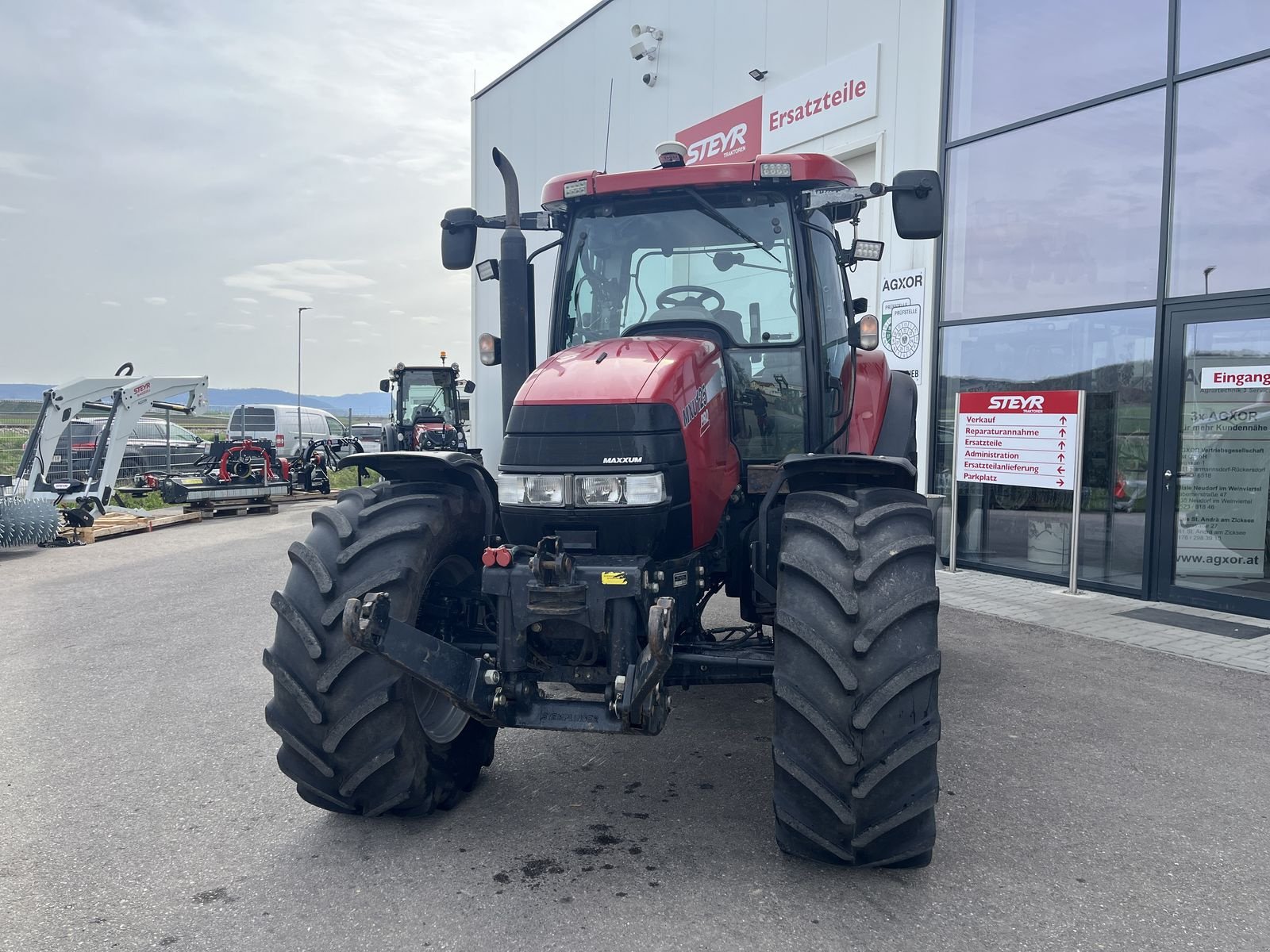 Traktor typu Case IH 125 Maxxum MXU, Gebrauchtmaschine w Harmannsdorf (Zdjęcie 4)