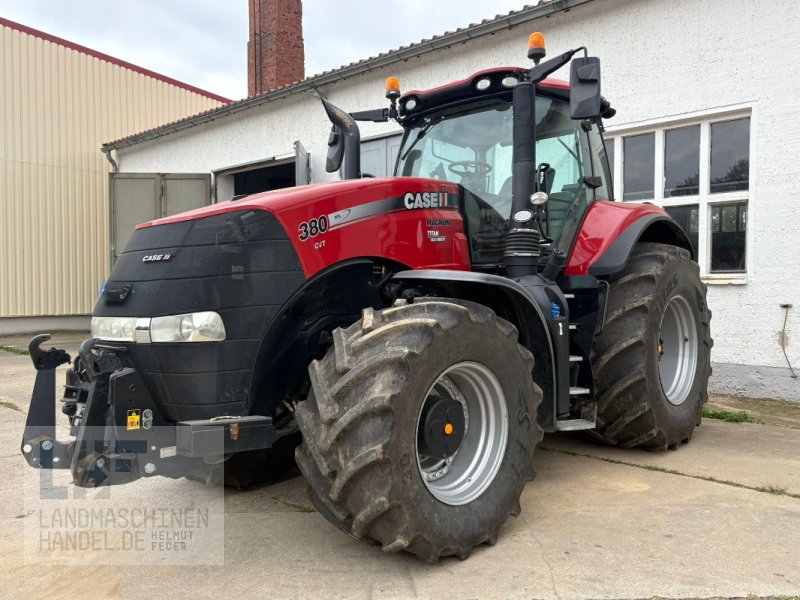 Traktor van het type Case IH 380 CVT, Gebrauchtmaschine in Burg/Spreewald