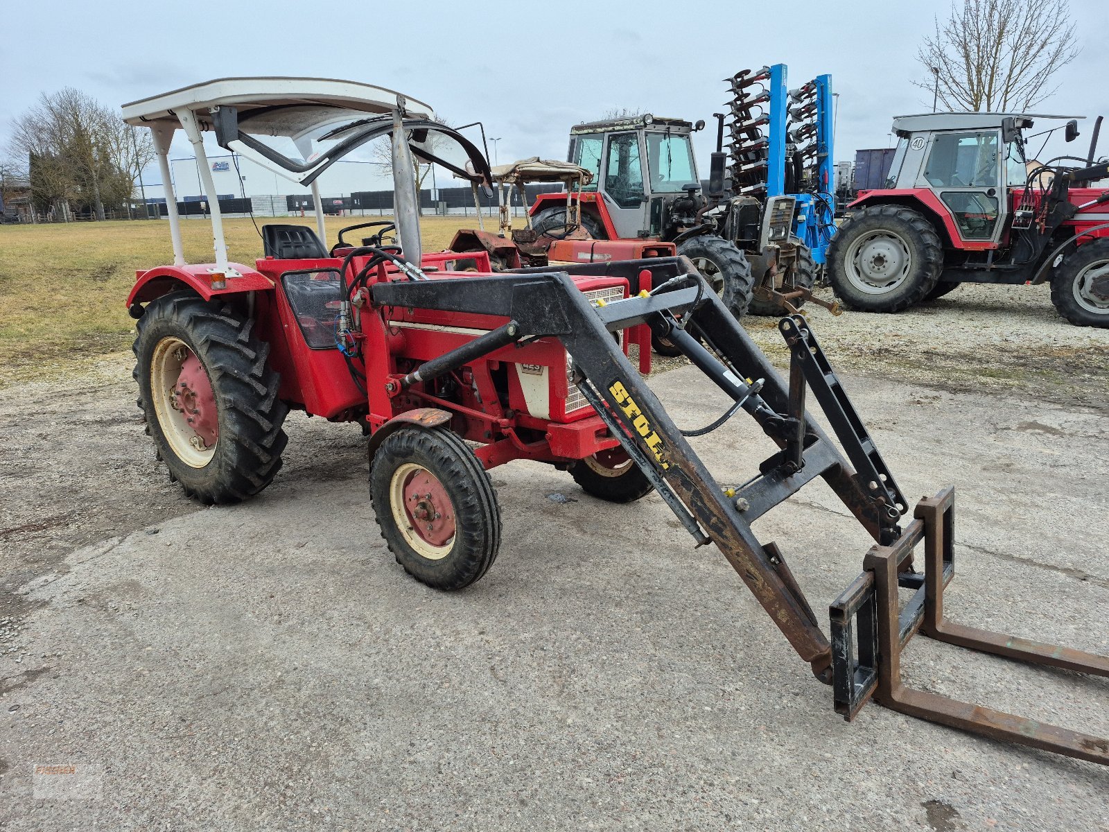 Traktor του τύπου Case IH 423 + Frontlader, Gebrauchtmaschine σε Pfoerring (Φωτογραφία 1)