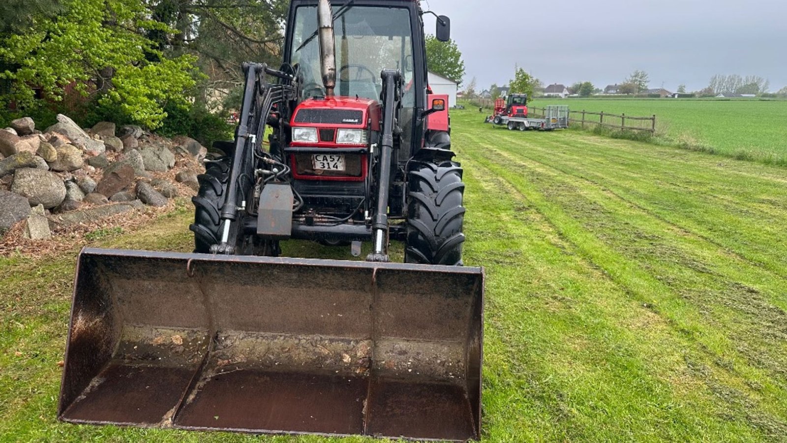 Traktor Türe ait Case IH 4230  Med front læsser, Gebrauchtmaschine içinde Rødovre (resim 2)