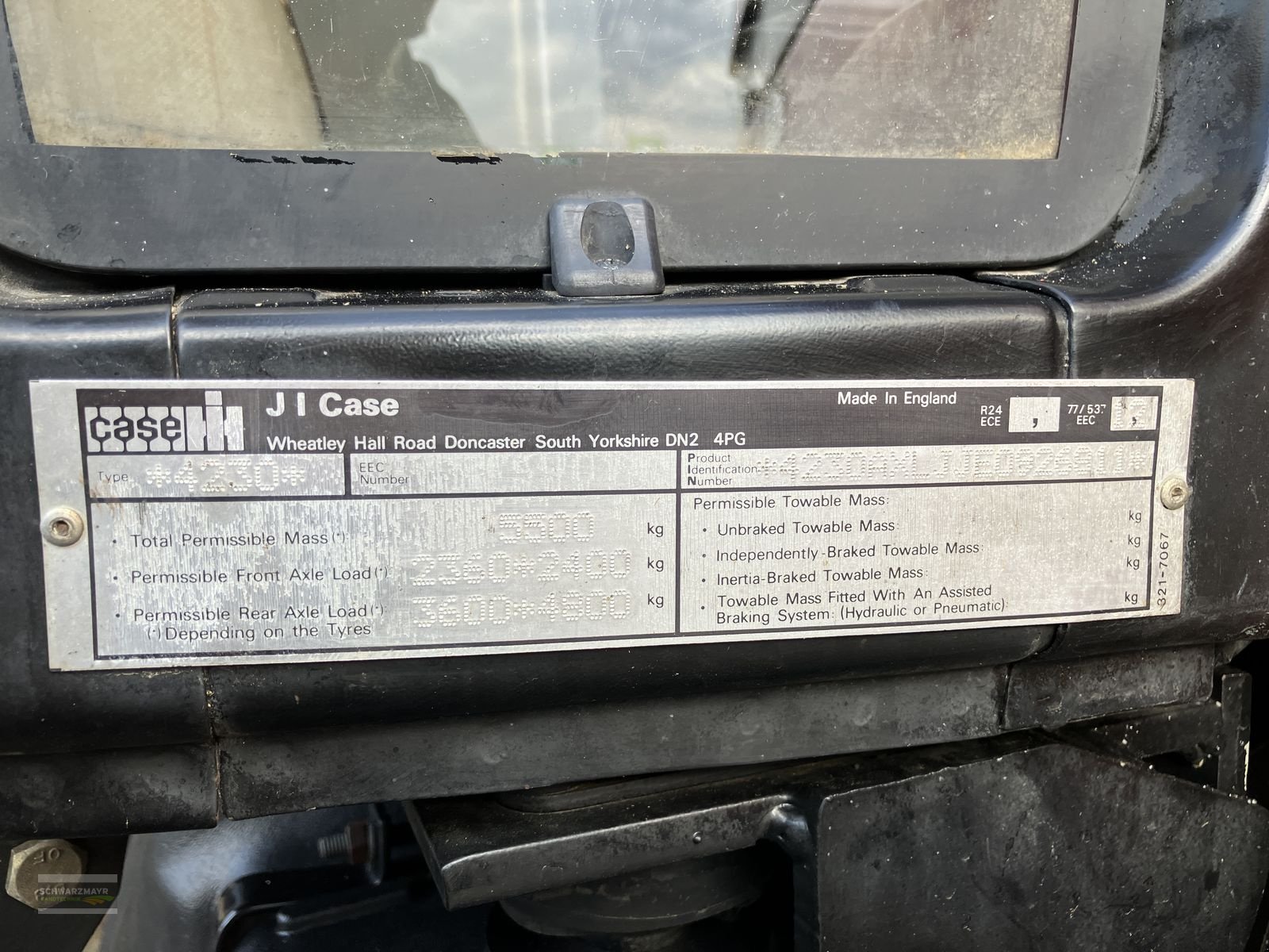 Traktor des Typs Case IH 4230 XL A, Gebrauchtmaschine in Gampern (Bild 21)