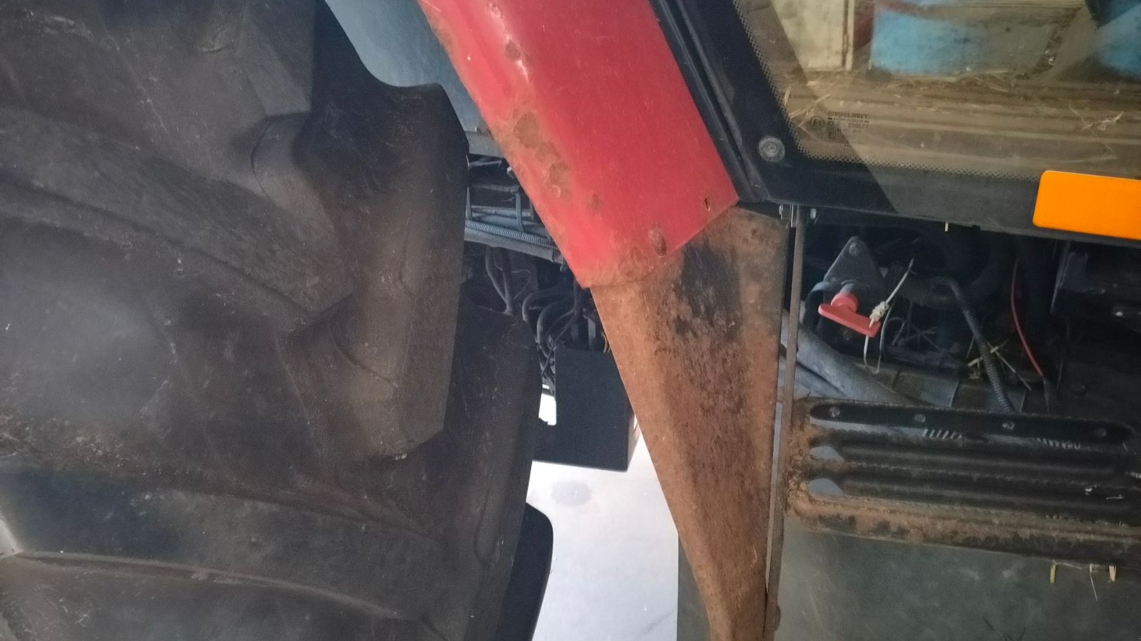 Traktor des Typs Case IH 5130 Maxxum Med frontlæsser, siloskovl, balletang & ballespyd, Gebrauchtmaschine in Egtved (Bild 10)