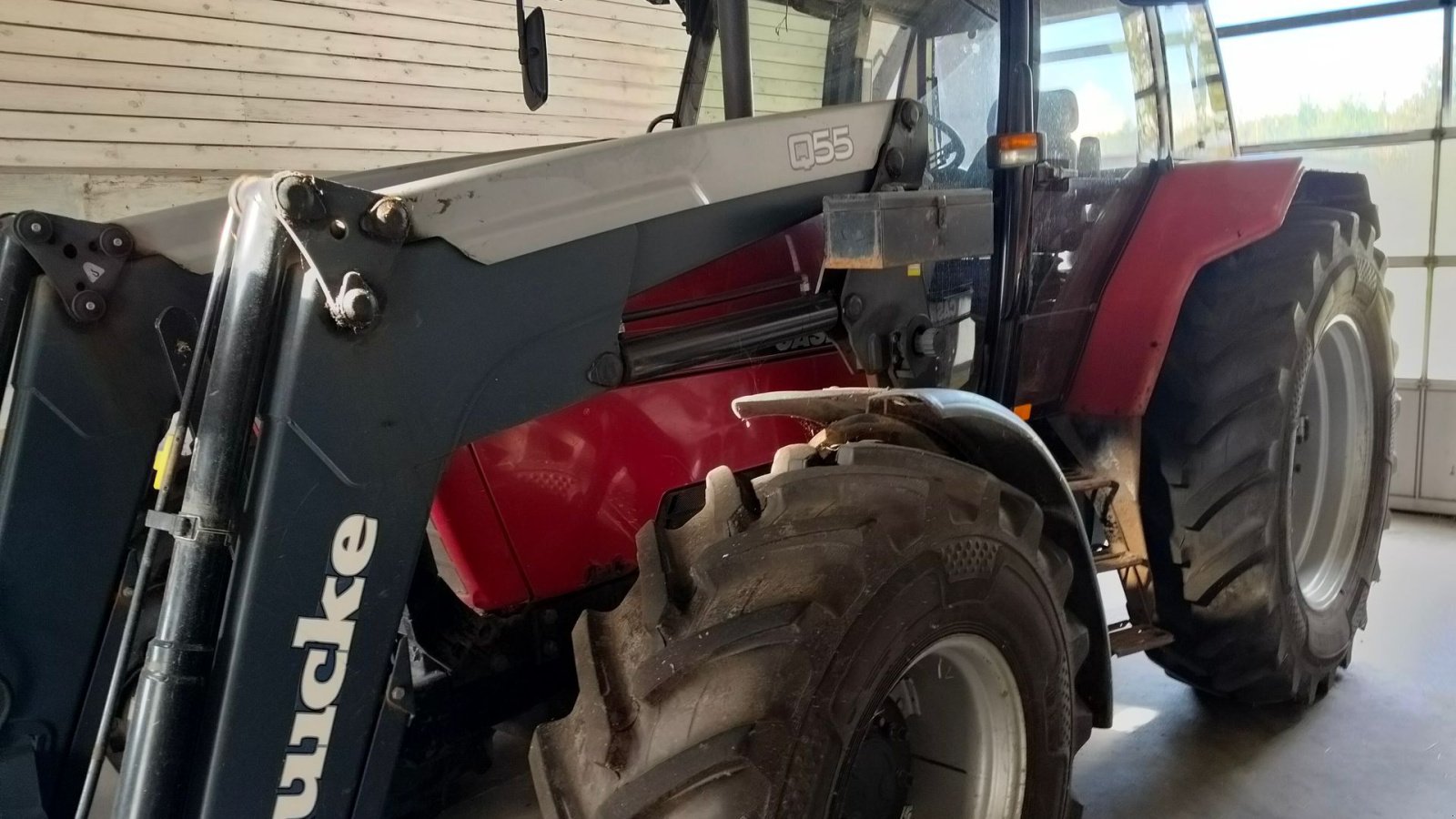 Traktor des Typs Case IH 5130 Maxxum Med frontlæsser, siloskovl, balletang & ballespyd, Gebrauchtmaschine in Egtved (Bild 2)