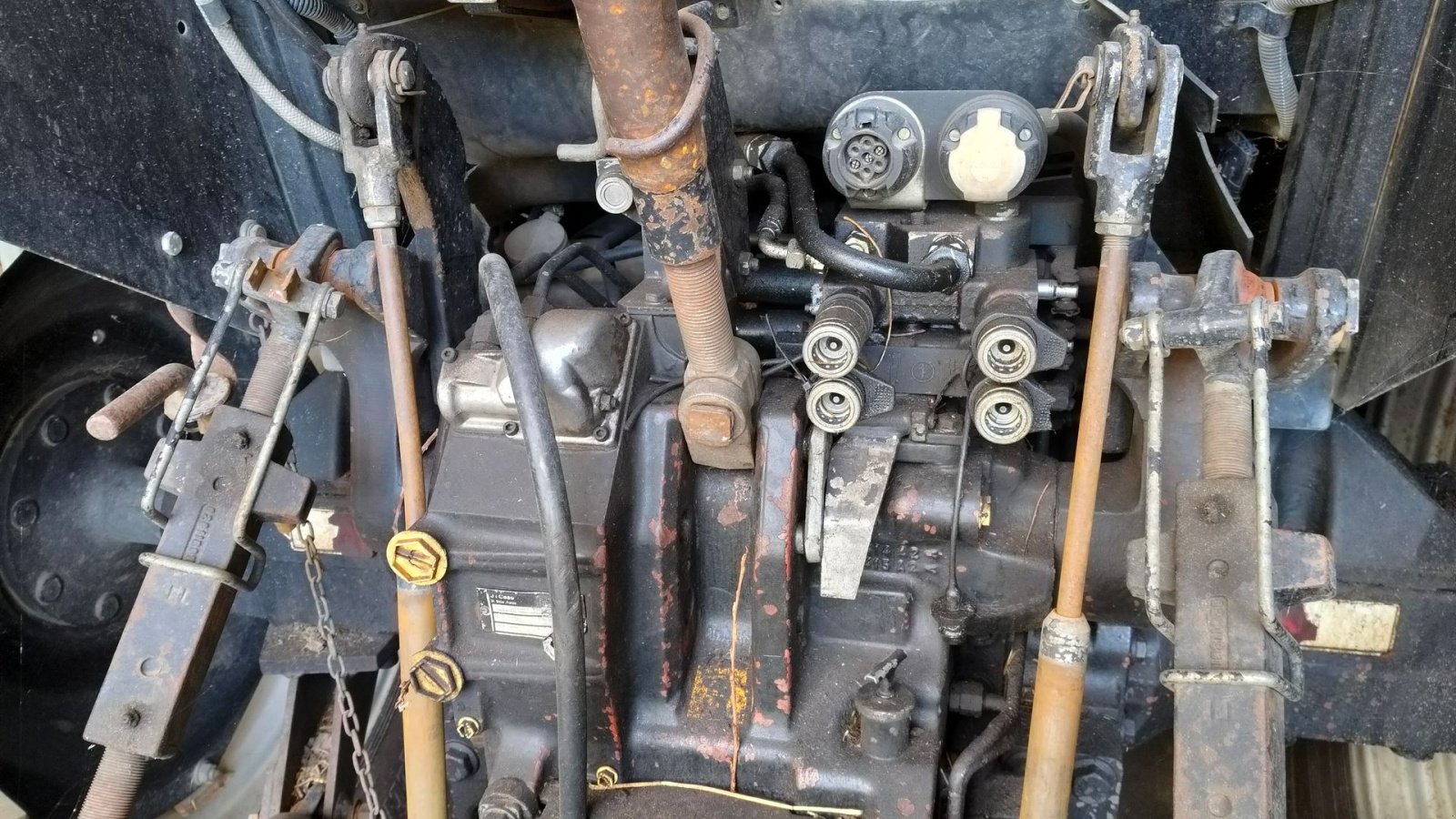 Traktor des Typs Case IH 5130 Maxxum Med frontlæsser, siloskovl, balletang & ballespyd, Gebrauchtmaschine in Egtved (Bild 12)